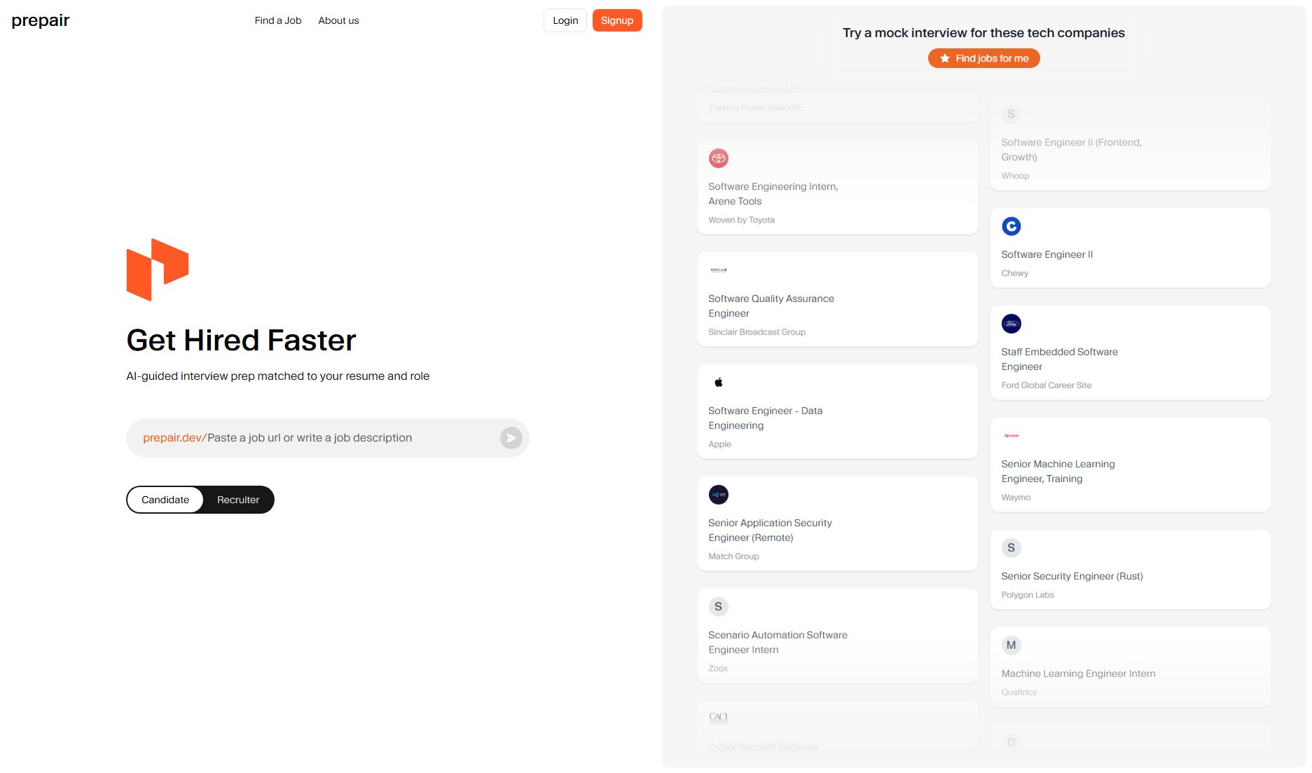 Prepair Prepair Interface & Screenshots Prepair Prepair Interface & Screenshots