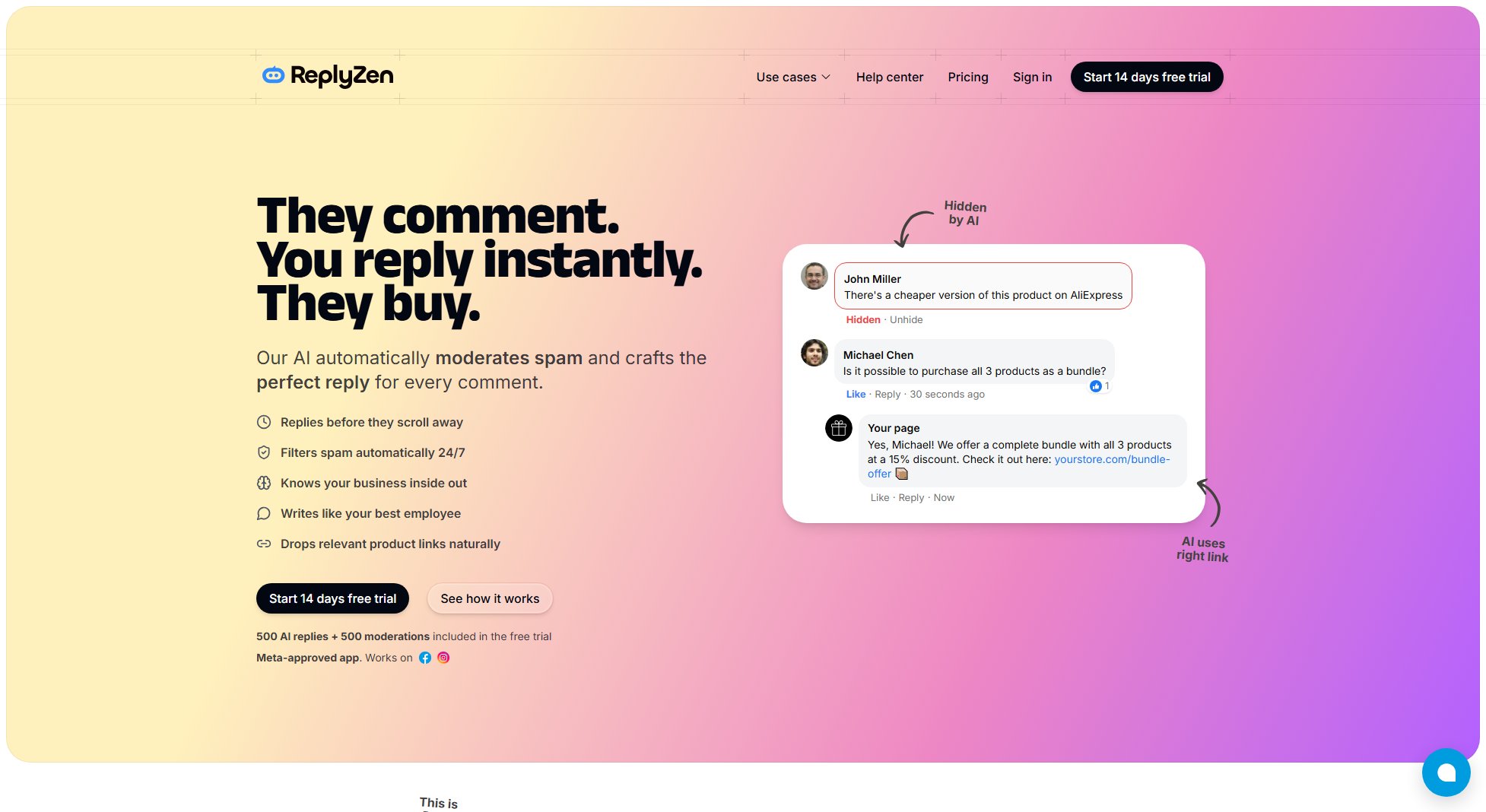 ReplyZen ReplyZen Interface & Screenshots ReplyZen ReplyZen Interface & Screenshots