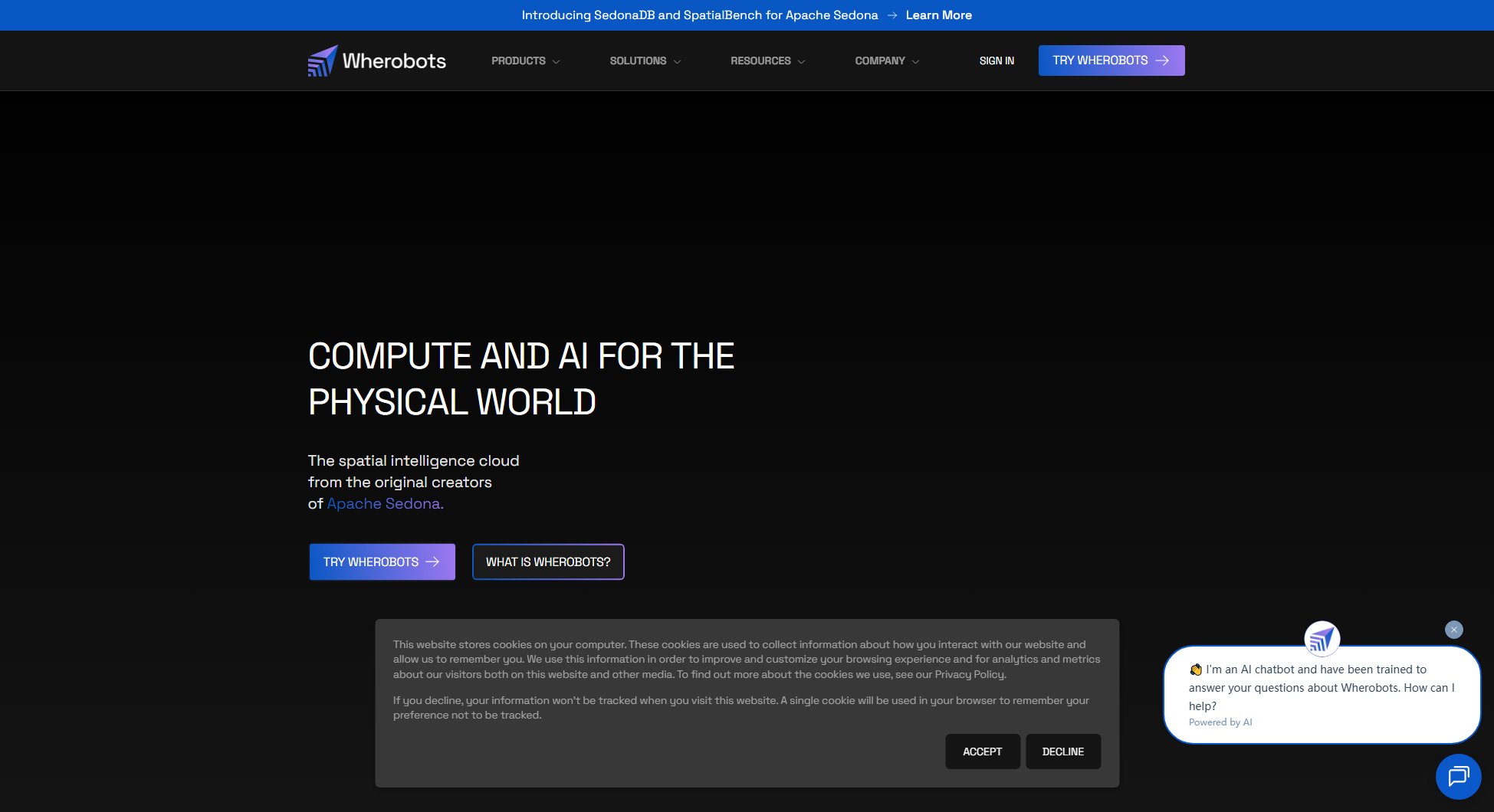 Wherobots Wherobots Interface & Screenshots Wherobots Wherobots Interface & Screenshots