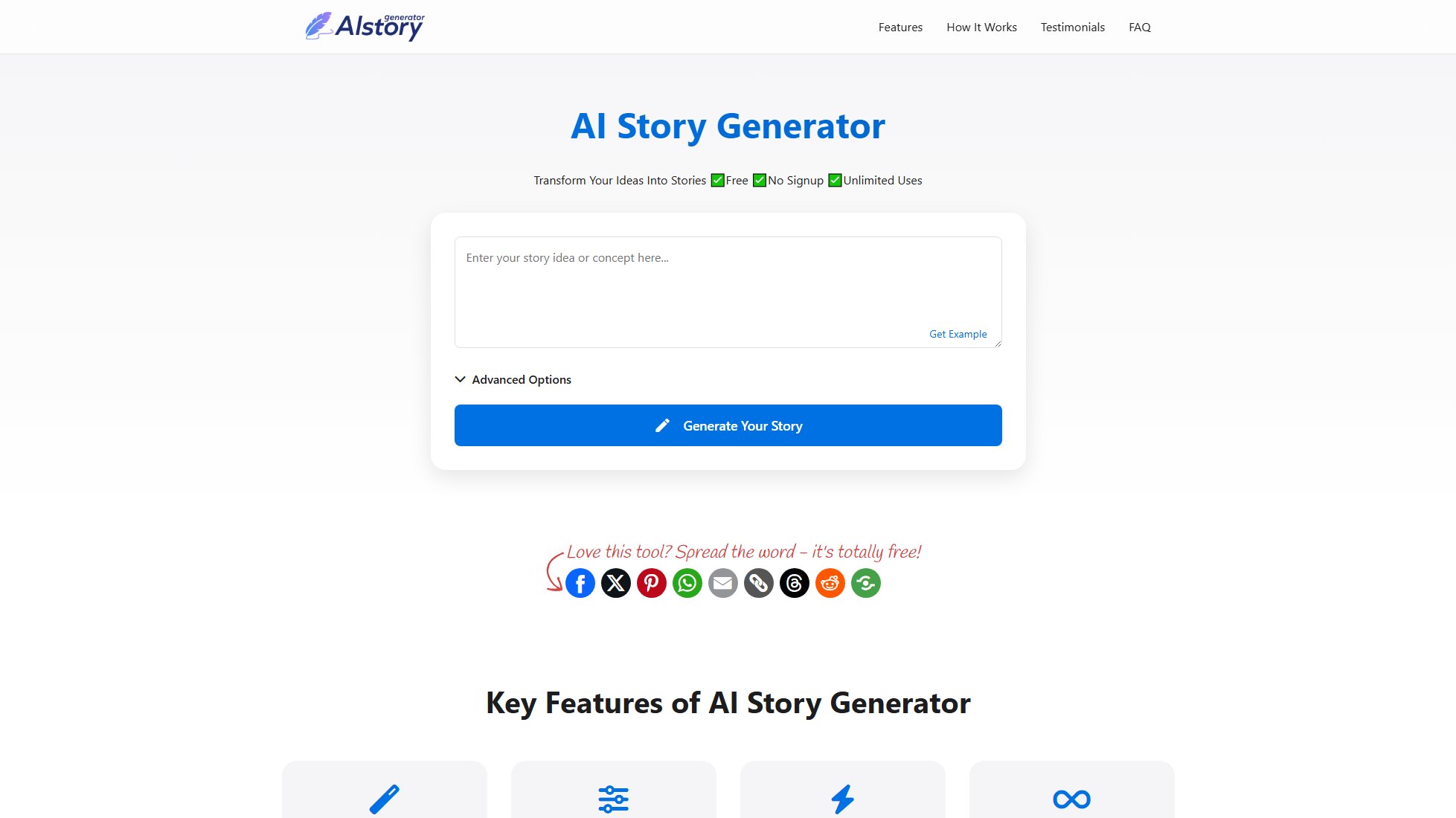AI Story Generator AI Story Generator Interface & Screenshots AI Story Generator AI Story Generator Interface & Screenshots