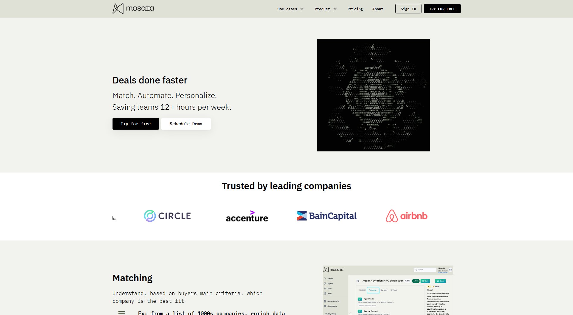 Mosaia Mosaia Interface & Screenshots
