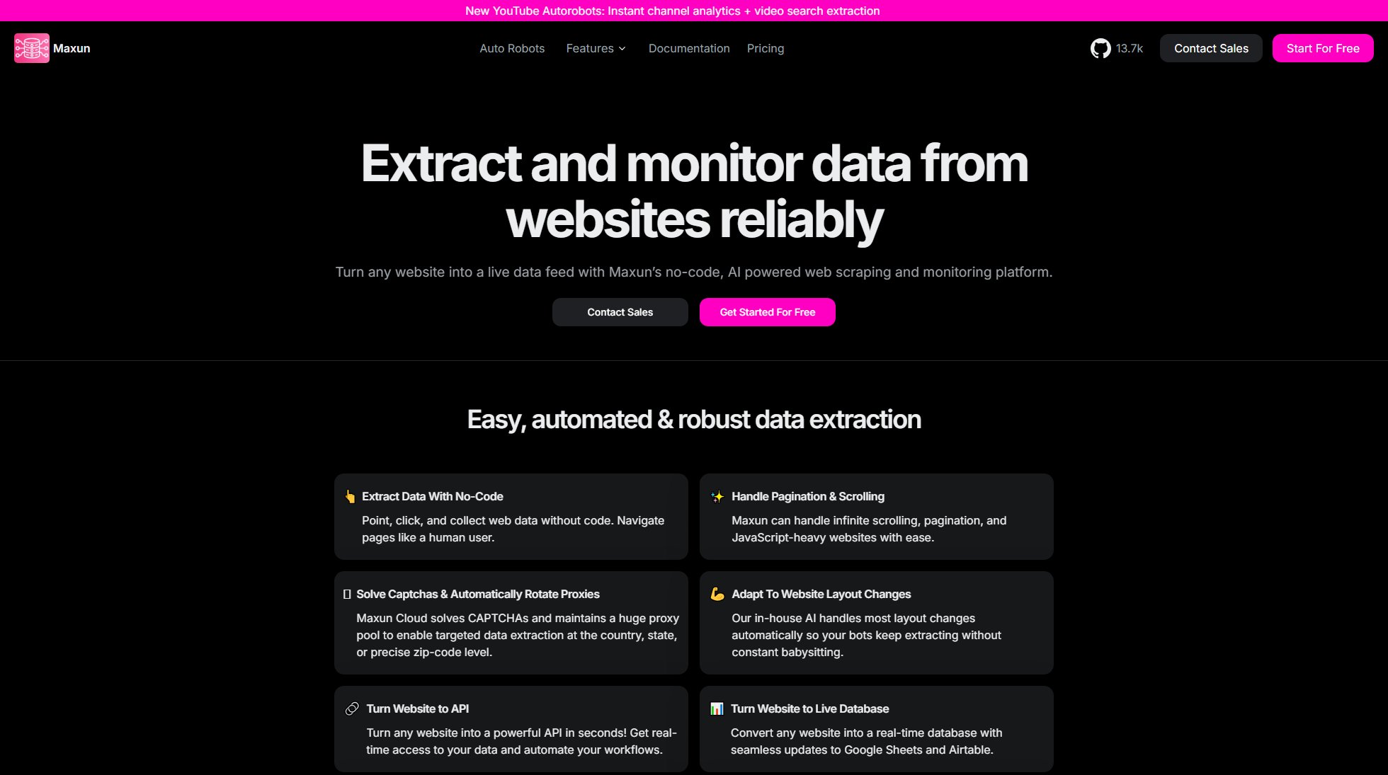 Maxun Maxun Interface & Screenshots