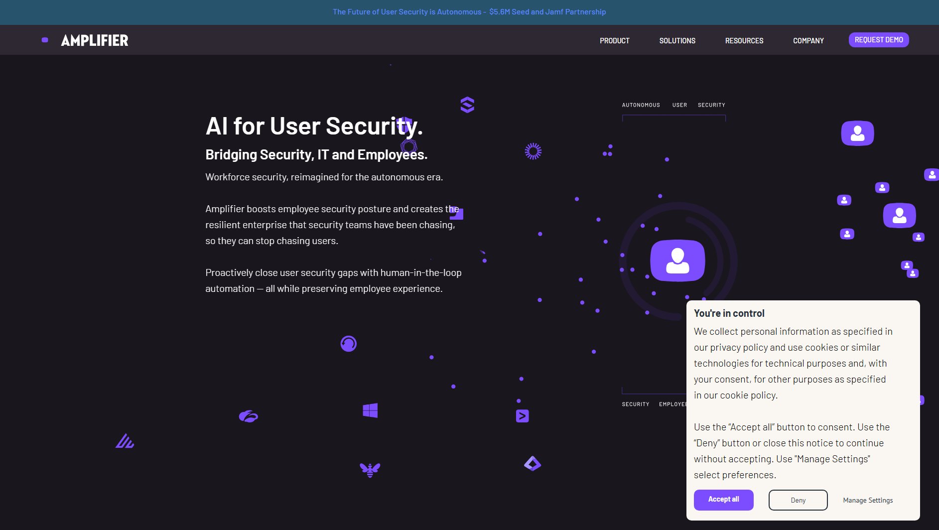 Amplifier Security Amplifier Security Interface & Screenshots Amplifier Security Amplifier Security Interface & Screenshots