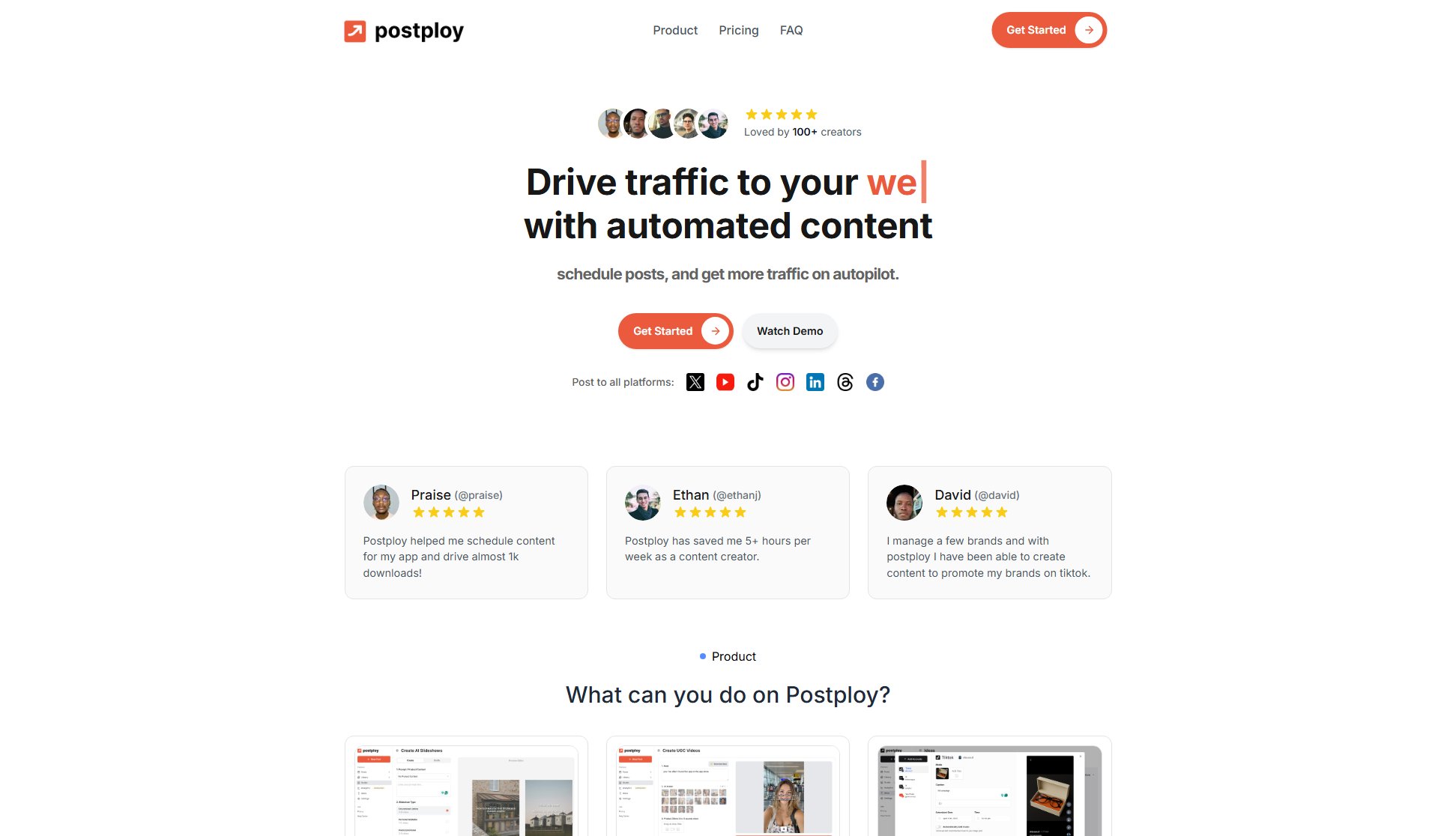 Postploy Postploy Interface & Screenshots Postploy Postploy Interface & Screenshots