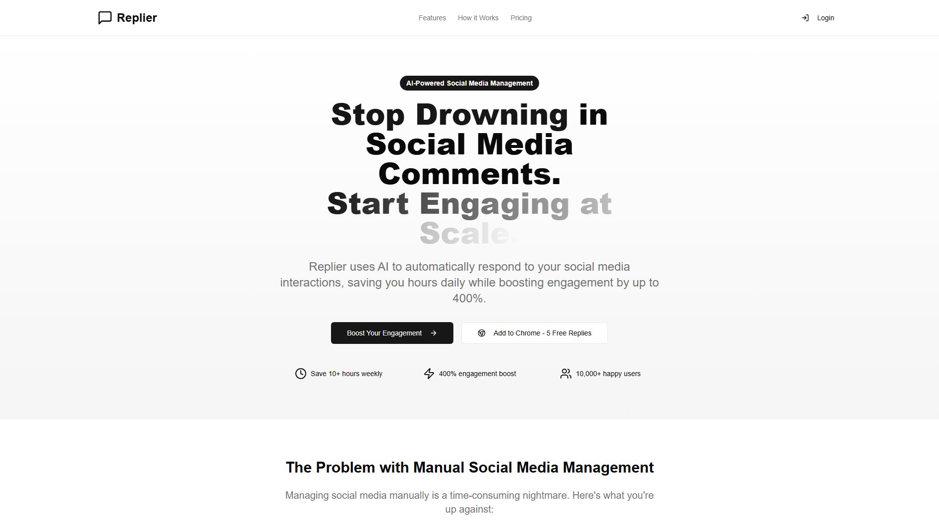 Replier Replier Interface & Screenshots Replier Replier Interface & Screenshots