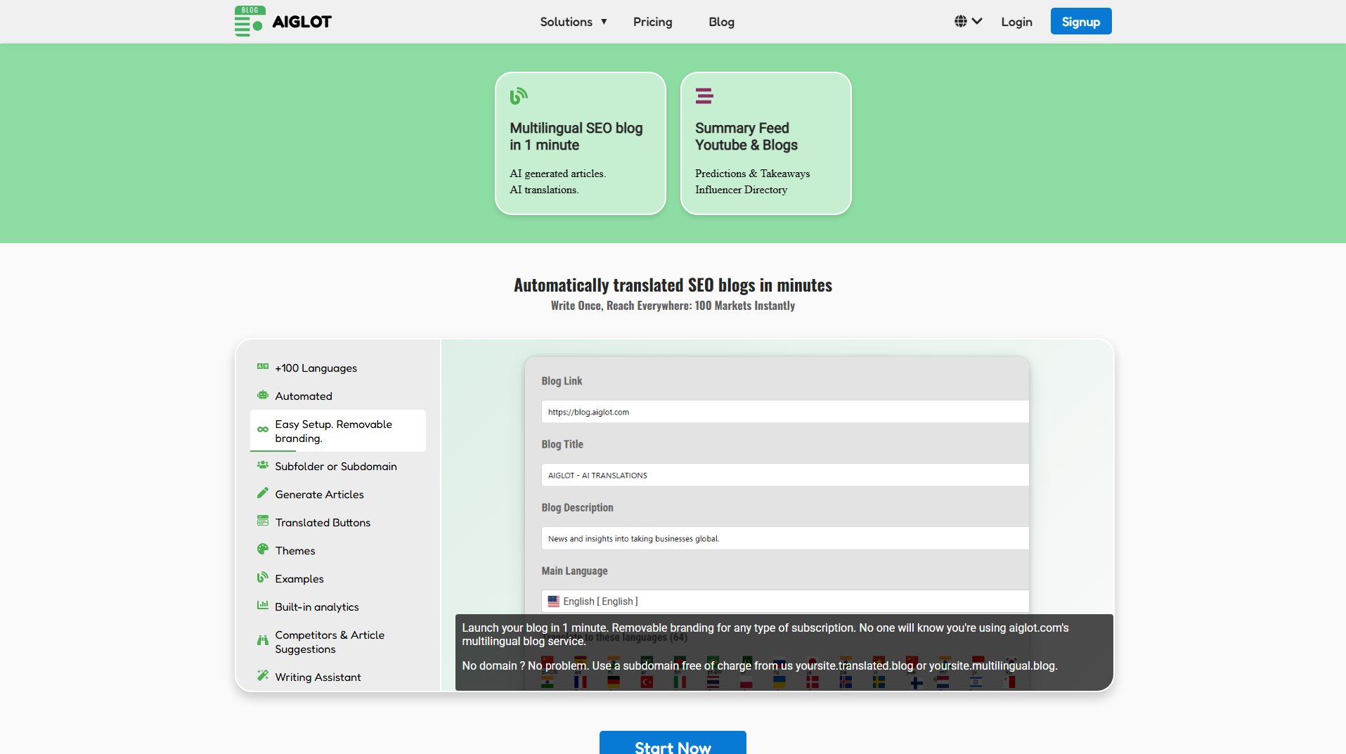 AIGLOT AIGLOT Interface & Screenshots AIGLOT AIGLOT Interface & Screenshots