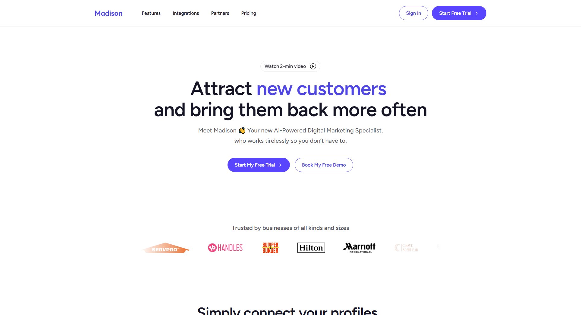 Madison AI Madison AI Interface & Screenshots Madison AI Madison AI Interface & Screenshots