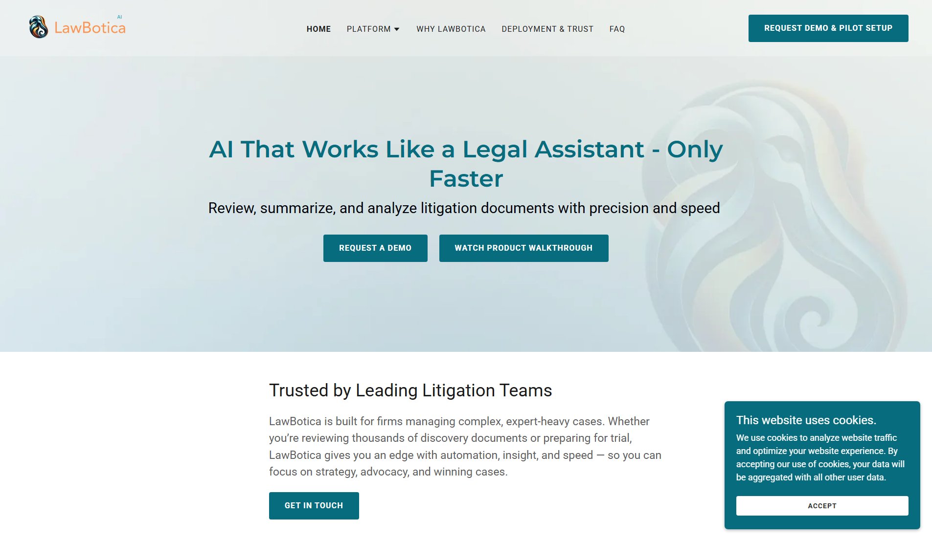 LawBotica LawBotica Interface & Screenshots LawBotica LawBotica Interface & Screenshots