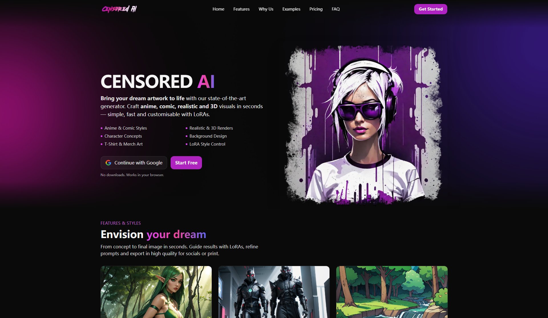 CensoredAI CensoredAI Interface & Screenshots