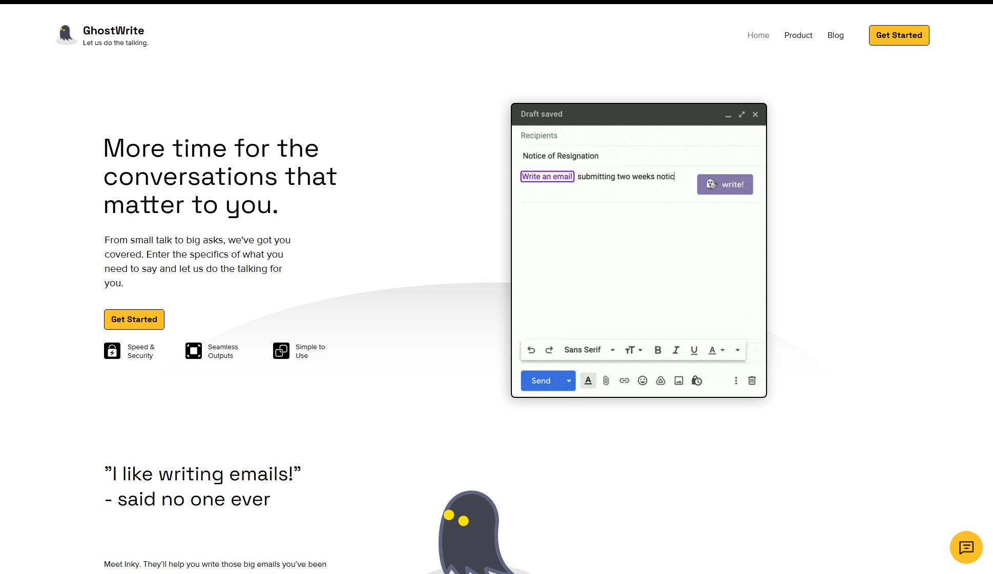 Ghostwrite Ghostwrite Interface & Screenshots Ghostwrite Ghostwrite Interface & Screenshots