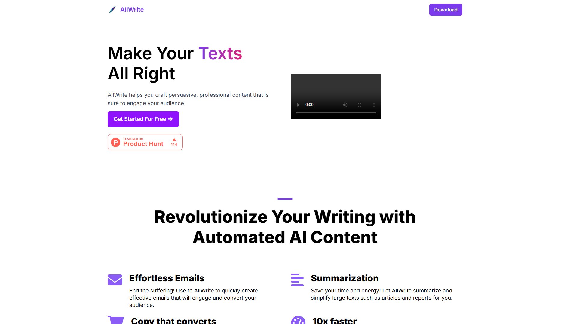 AllWrite AllWrite Interface & Screenshots AllWrite AllWrite Interface & Screenshots