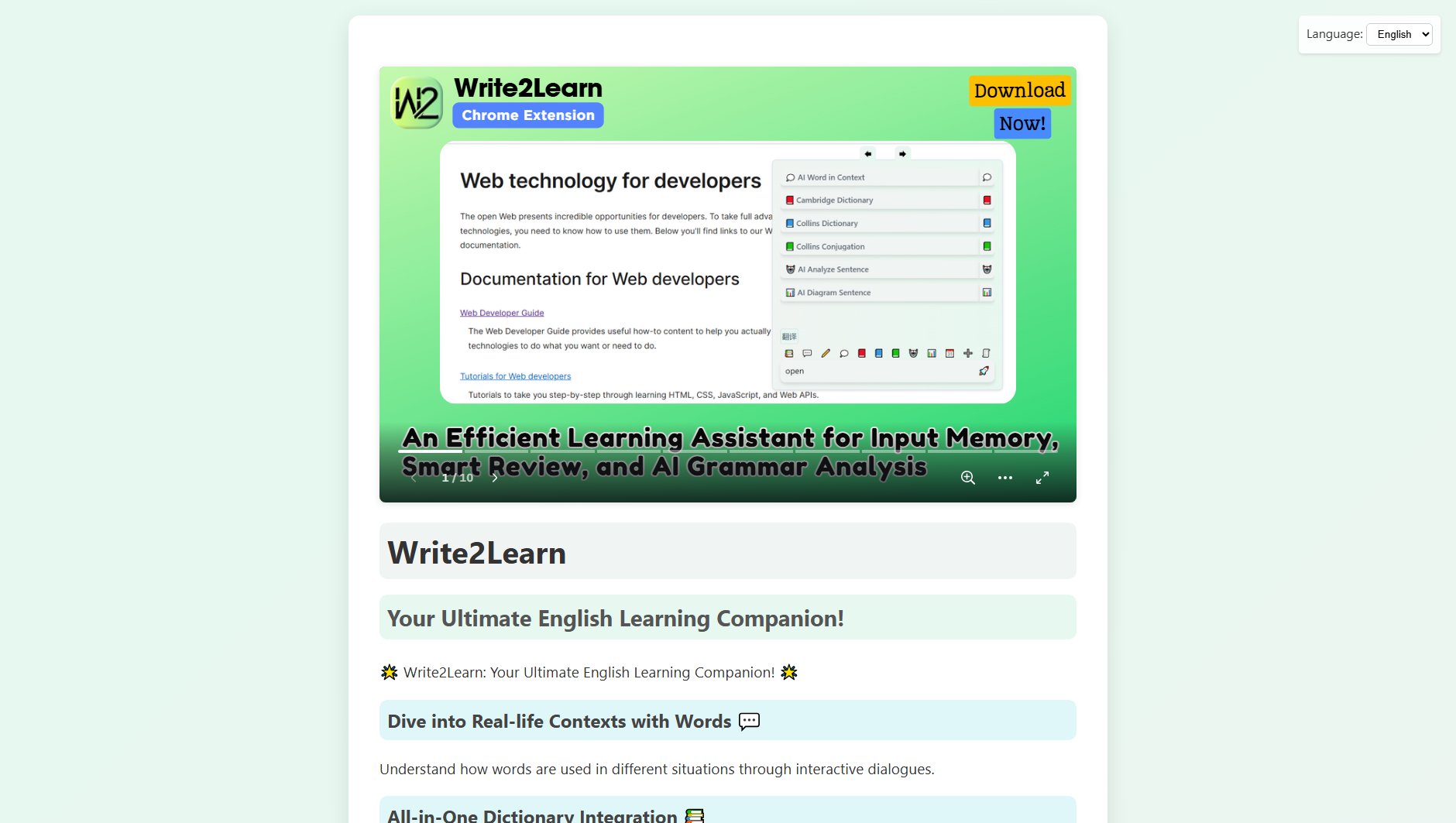 Write2Learn Write2Learn Interface & Screenshots Write2Learn Write2Learn Interface & Screenshots