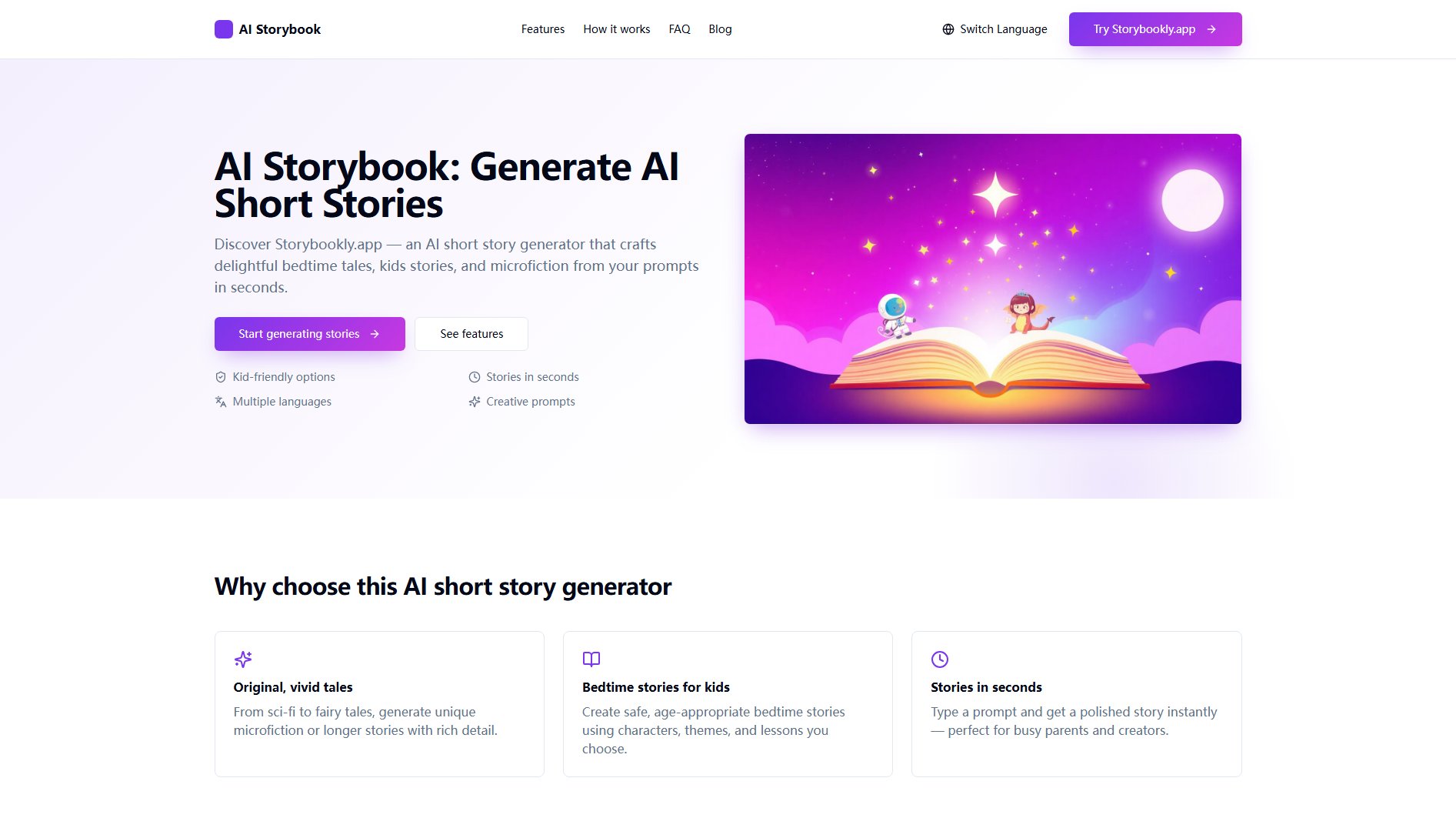 AI Storybook AI Storybook Interface & Screenshots AI Storybook AI Storybook Interface & Screenshots