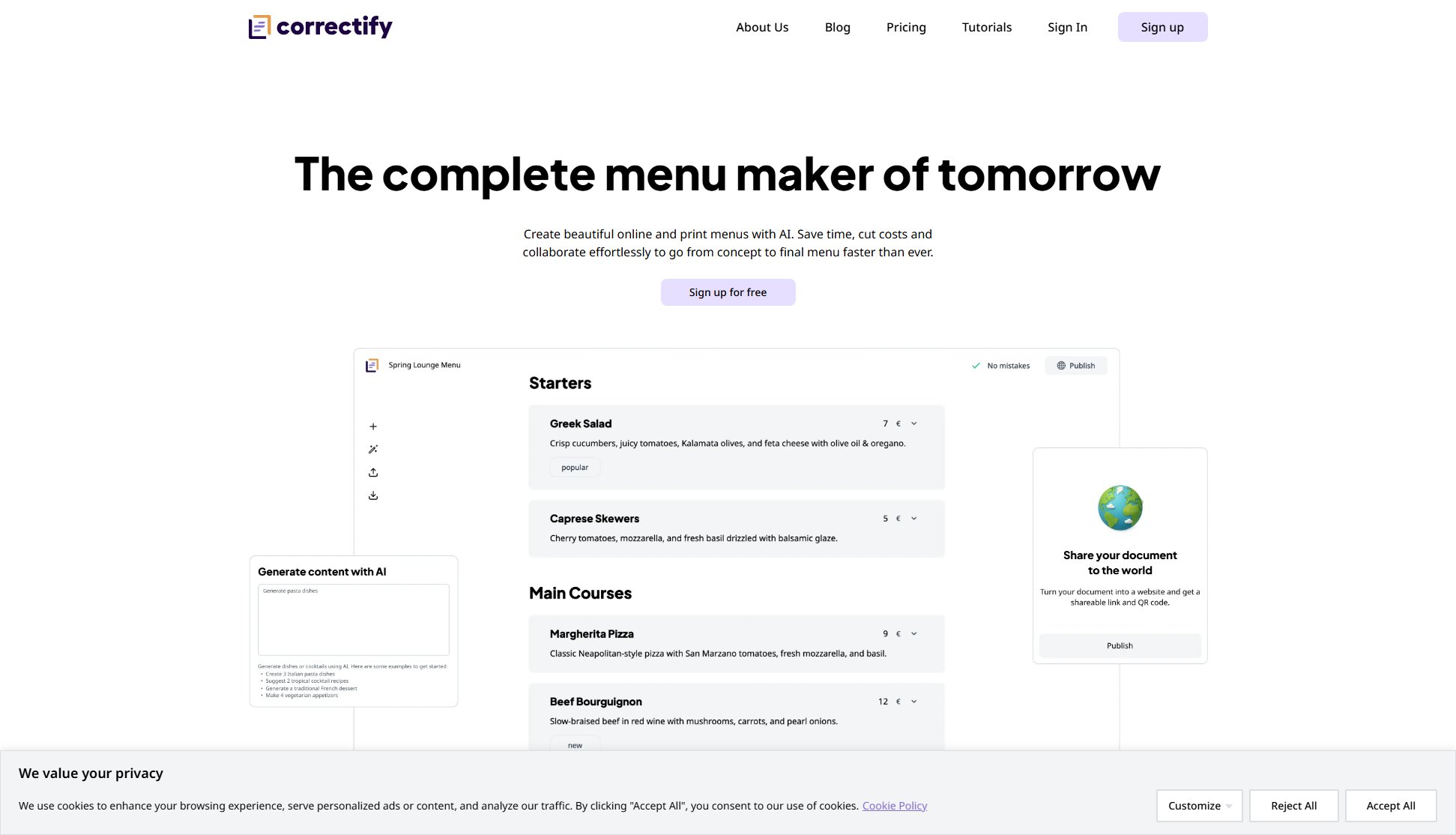 Correctify Correctify Interface & Screenshots Correctify Correctify Interface & Screenshots