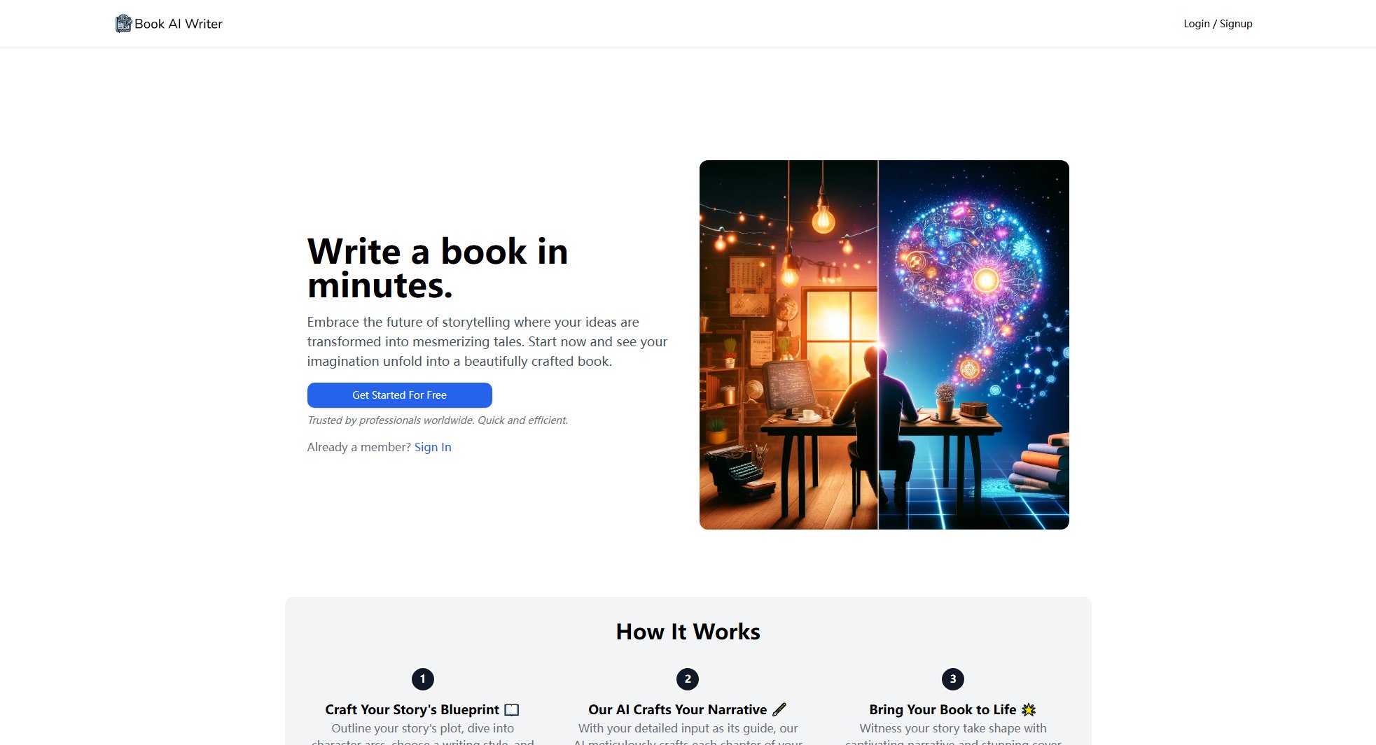 BookAIWriter BookAIWriter Interface & Screenshots