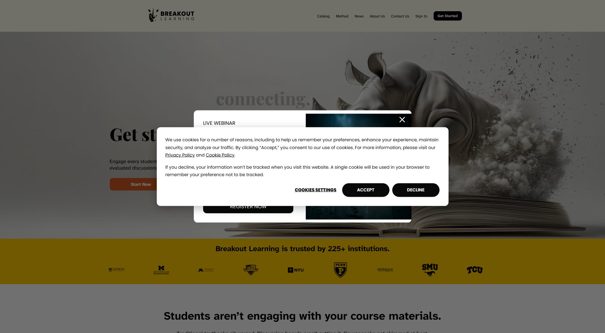 Breakout Learning Breakout Learning Interface & Screenshots