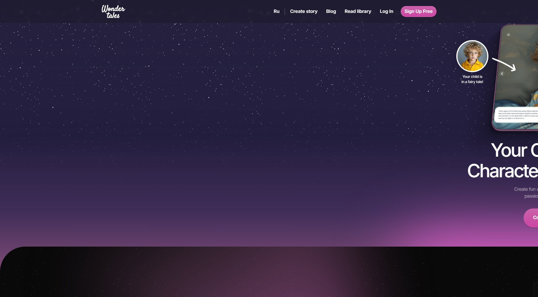 Wondertales Wondertales Interface & Screenshots