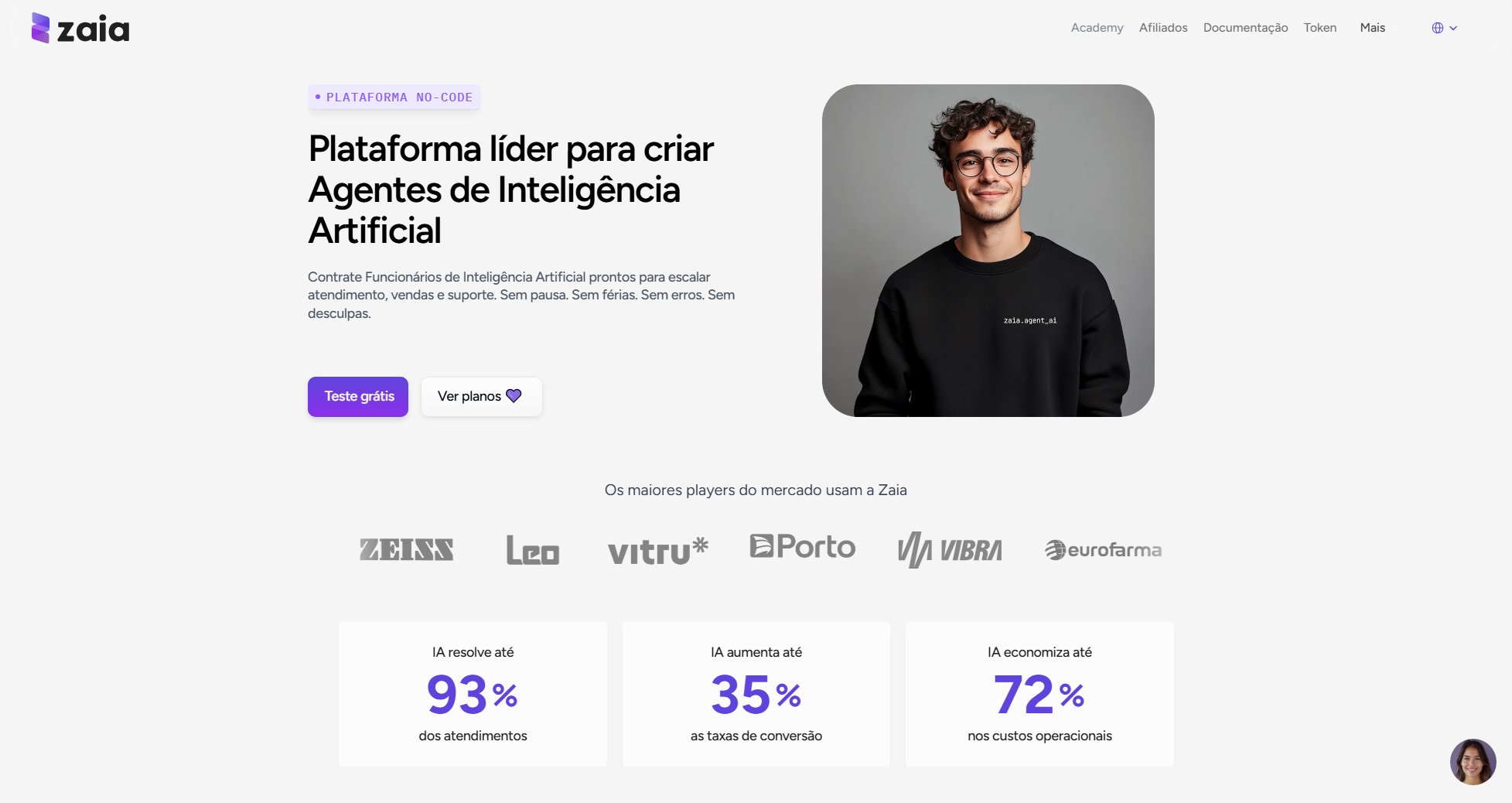 Zaia Zaia Interface & Screenshots