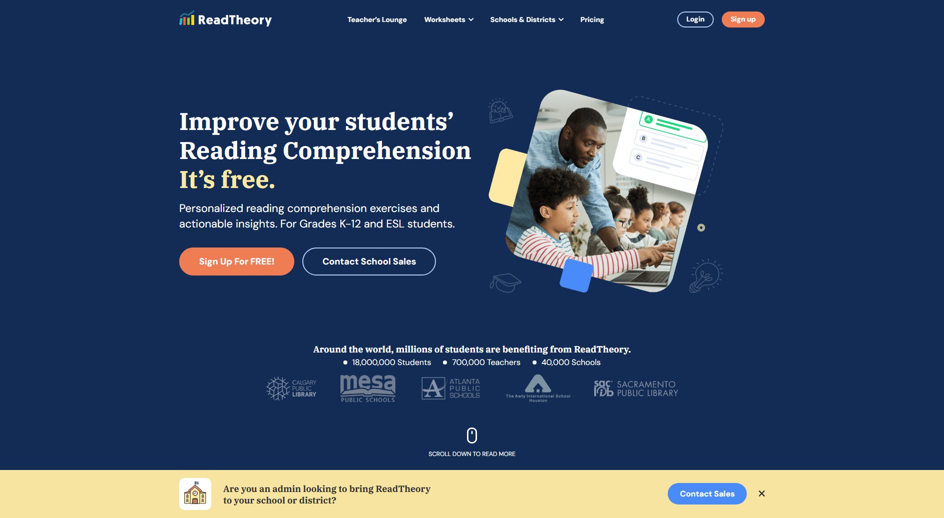 ReadTheory Screenshot
