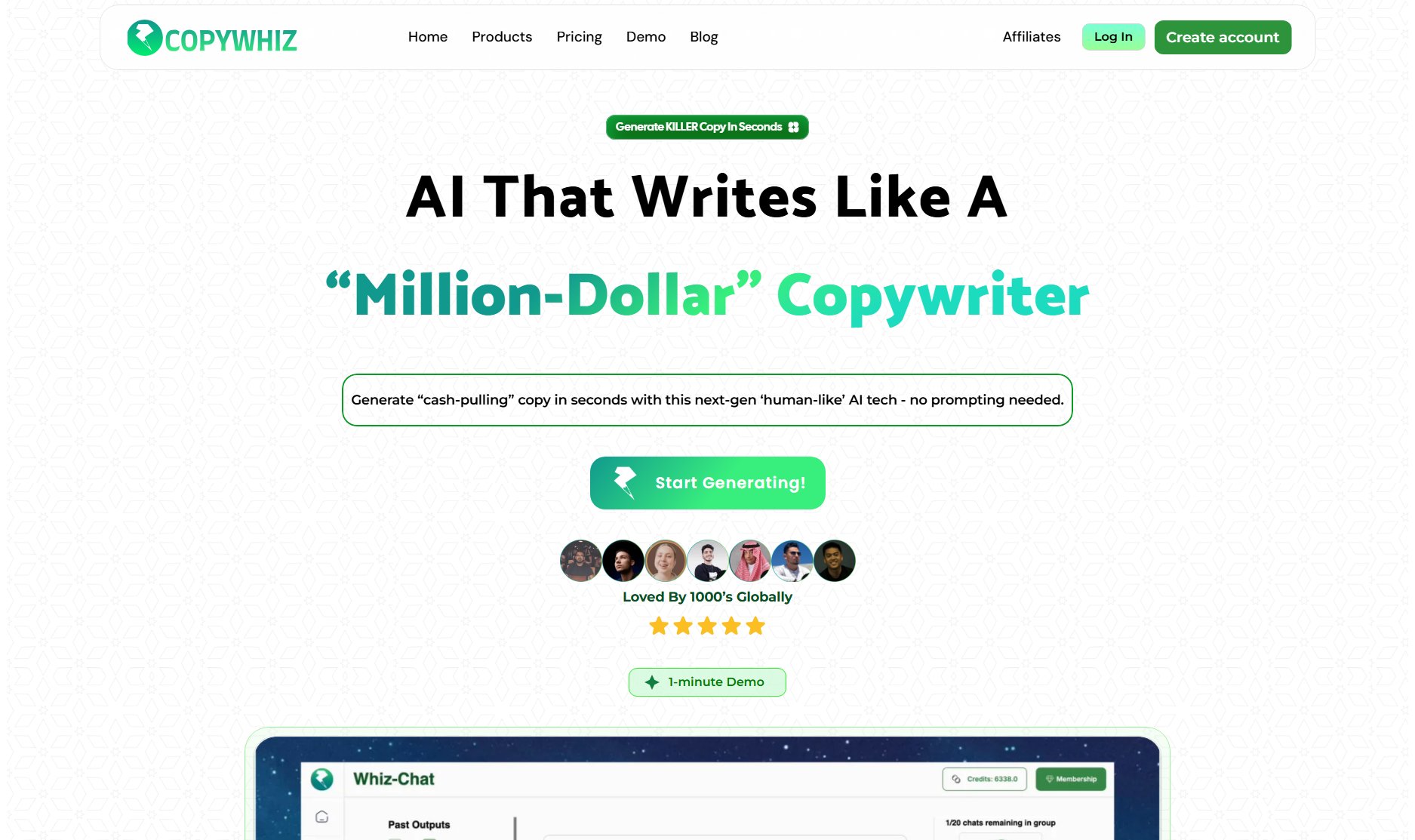 Copywhiz.ai Copywhiz.ai Interface & Screenshots Copywhiz.ai Copywhiz.ai Interface & Screenshots