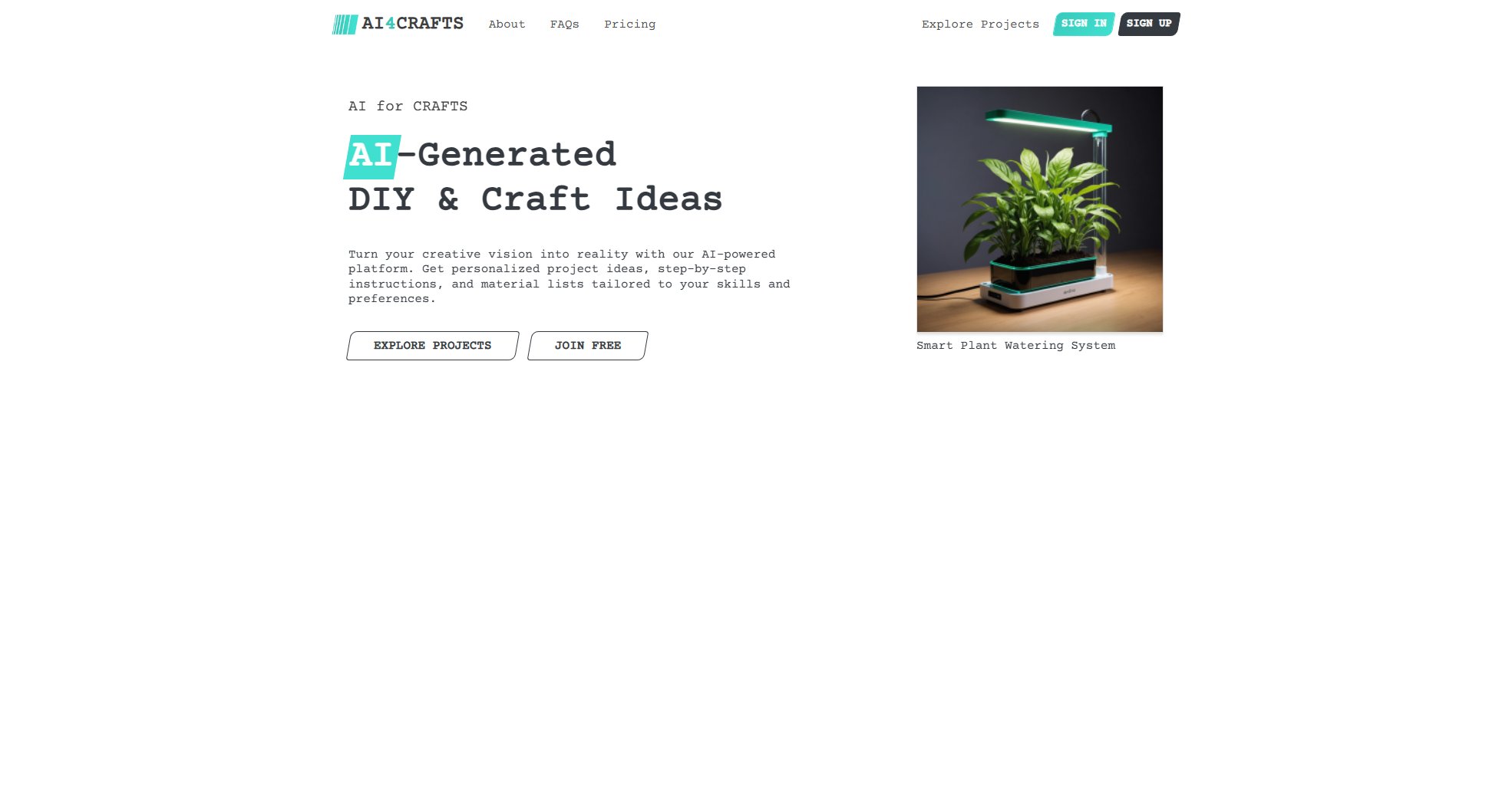 AI4CRAFTS AI4CRAFTS Interface & Screenshots AI4CRAFTS AI4CRAFTS Interface & Screenshots