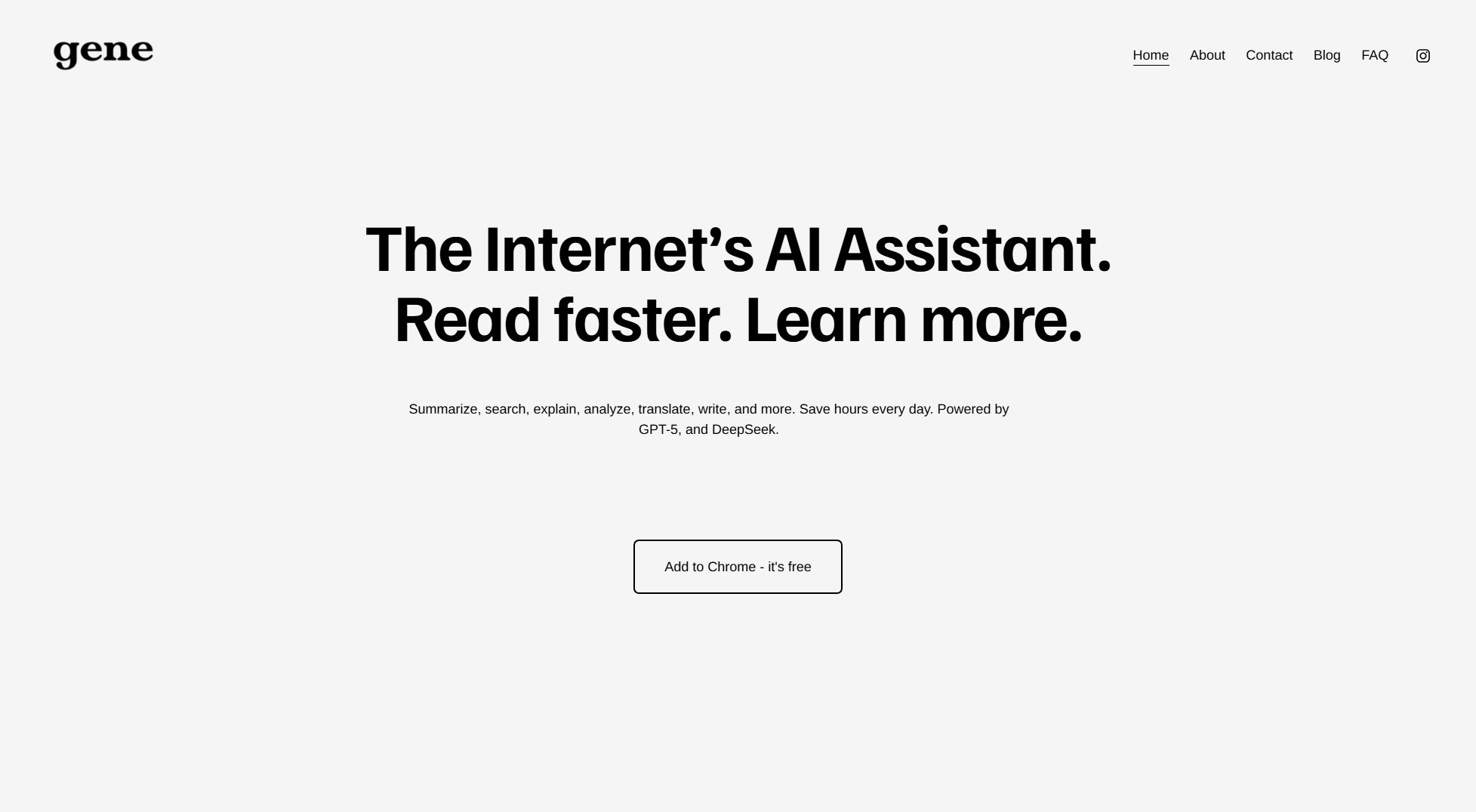 Ask Gene Ask Gene Interface & Screenshots