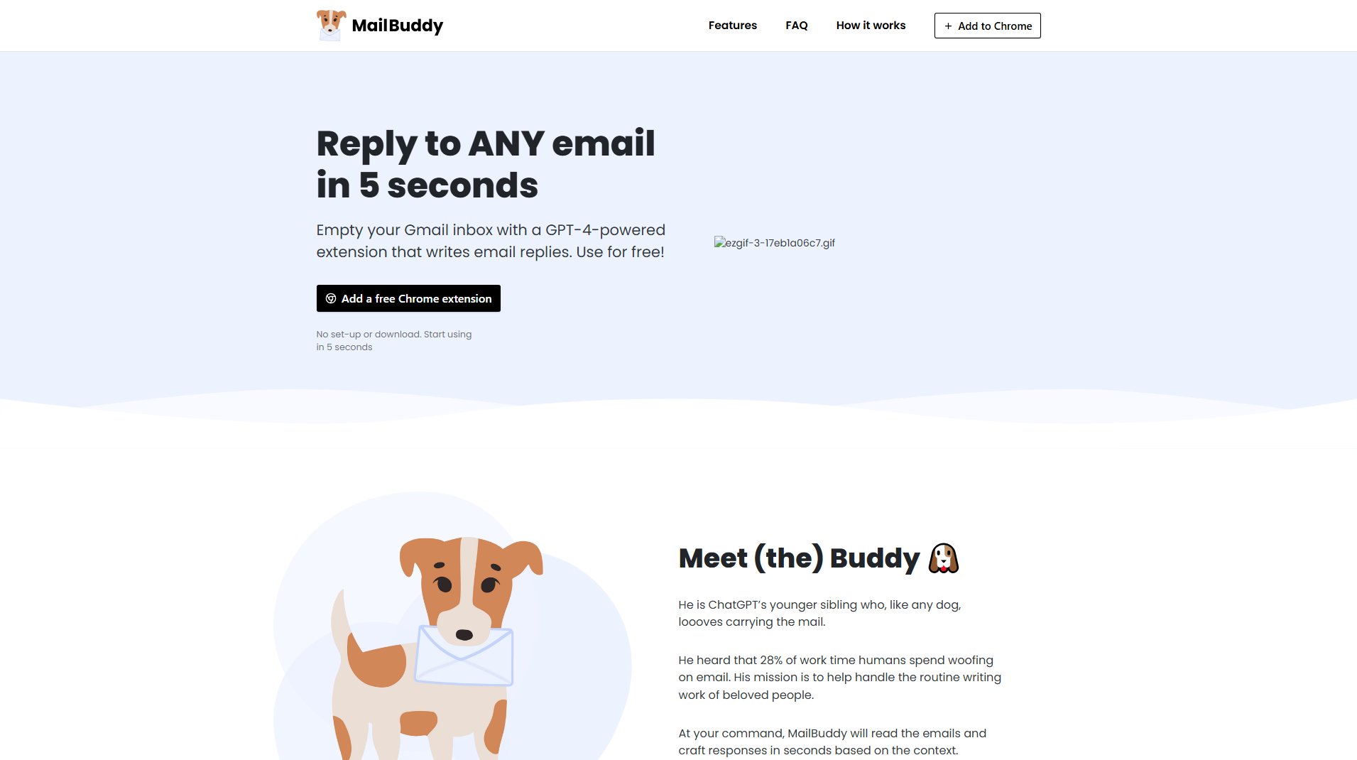 MailBuddy MailBuddy Interface & Screenshots
