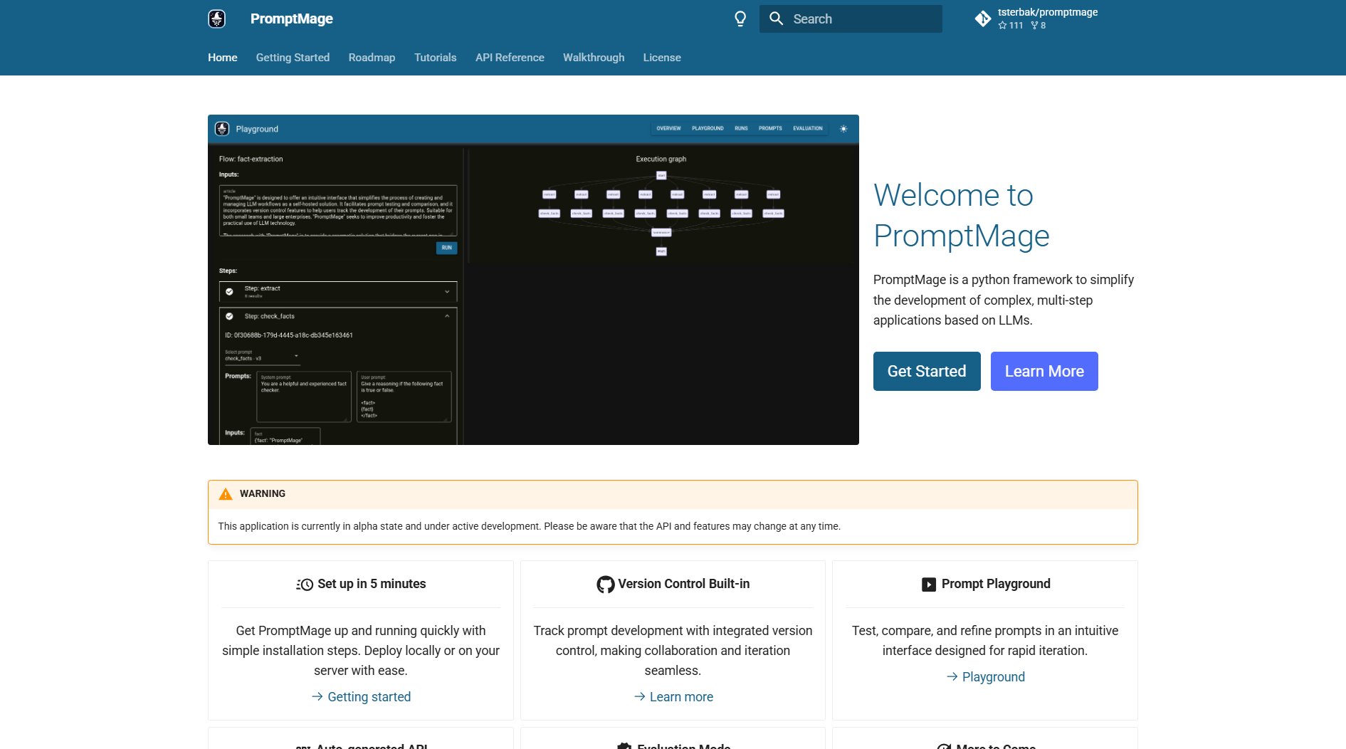 PromptMage PromptMage Interface & Screenshots PromptMage PromptMage Interface & Screenshots
