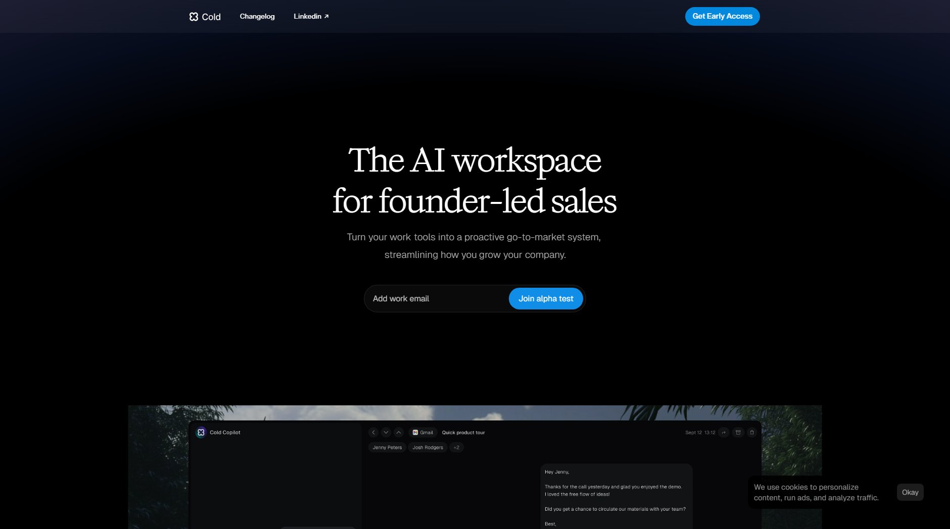 Cold Cold Interface & Screenshots Cold Cold Interface & Screenshots