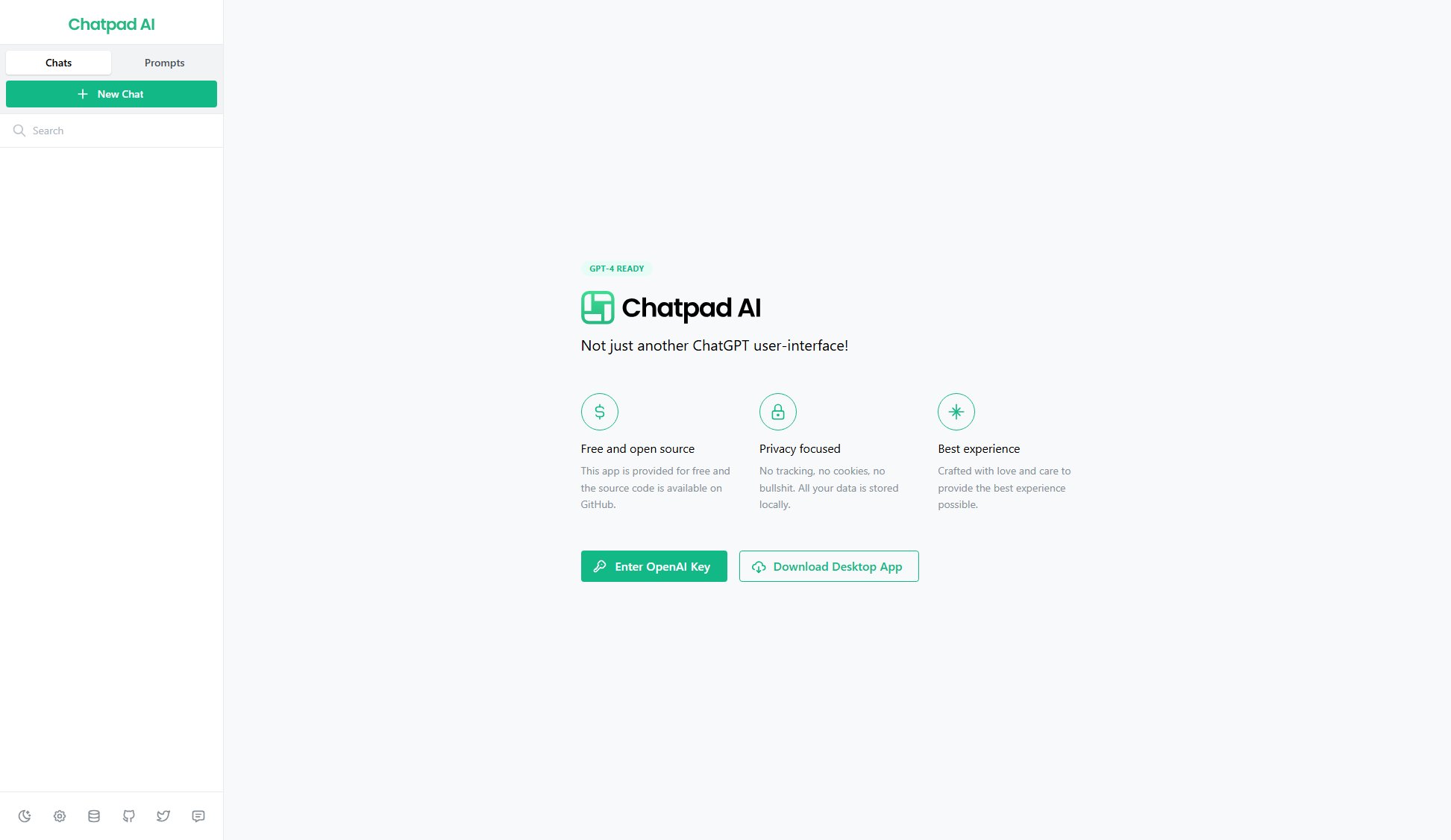 Chatpad AI Chatpad AI Interface & Screenshots