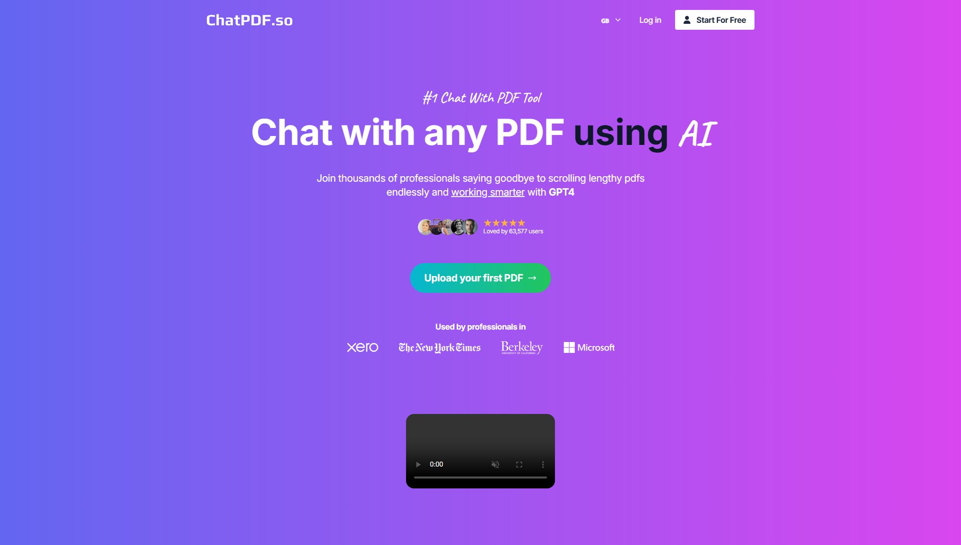 ChatPDF.so ChatPDF.so Interface & Screenshots
