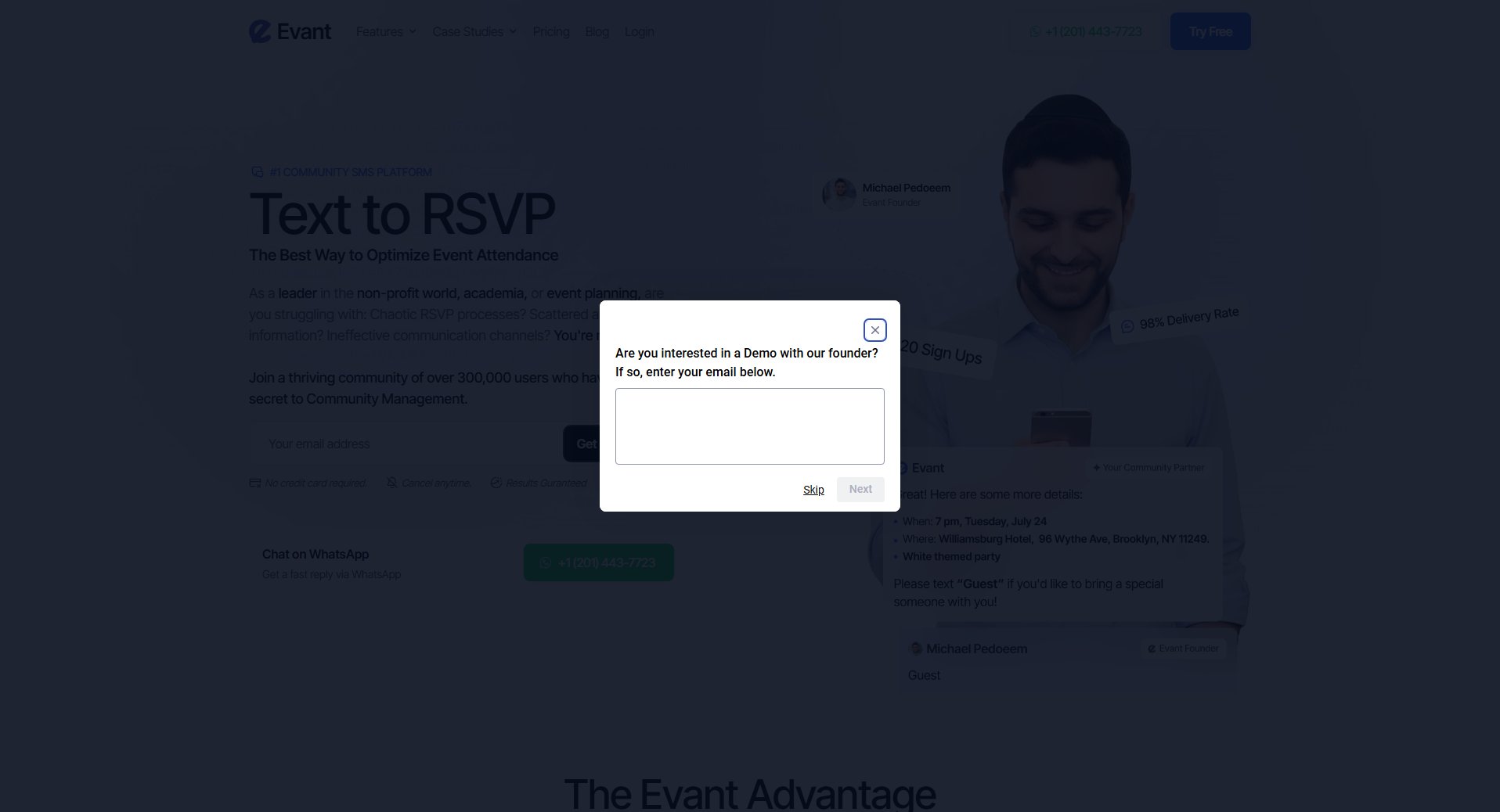 Evant Evant Interface & Screenshots Evant Evant Interface & Screenshots