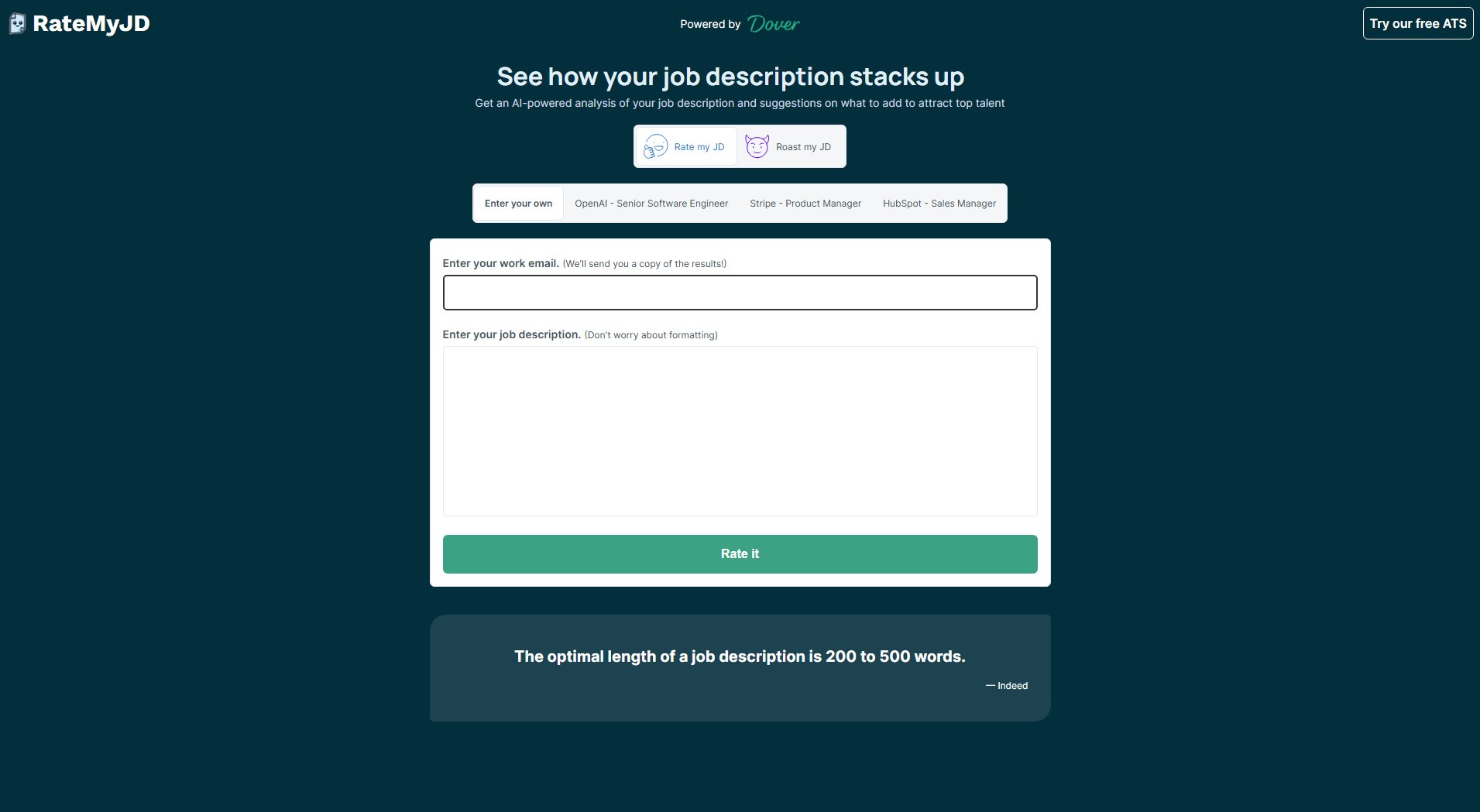 RateMyJD RateMyJD Interface & Screenshots RateMyJD RateMyJD Interface & Screenshots
