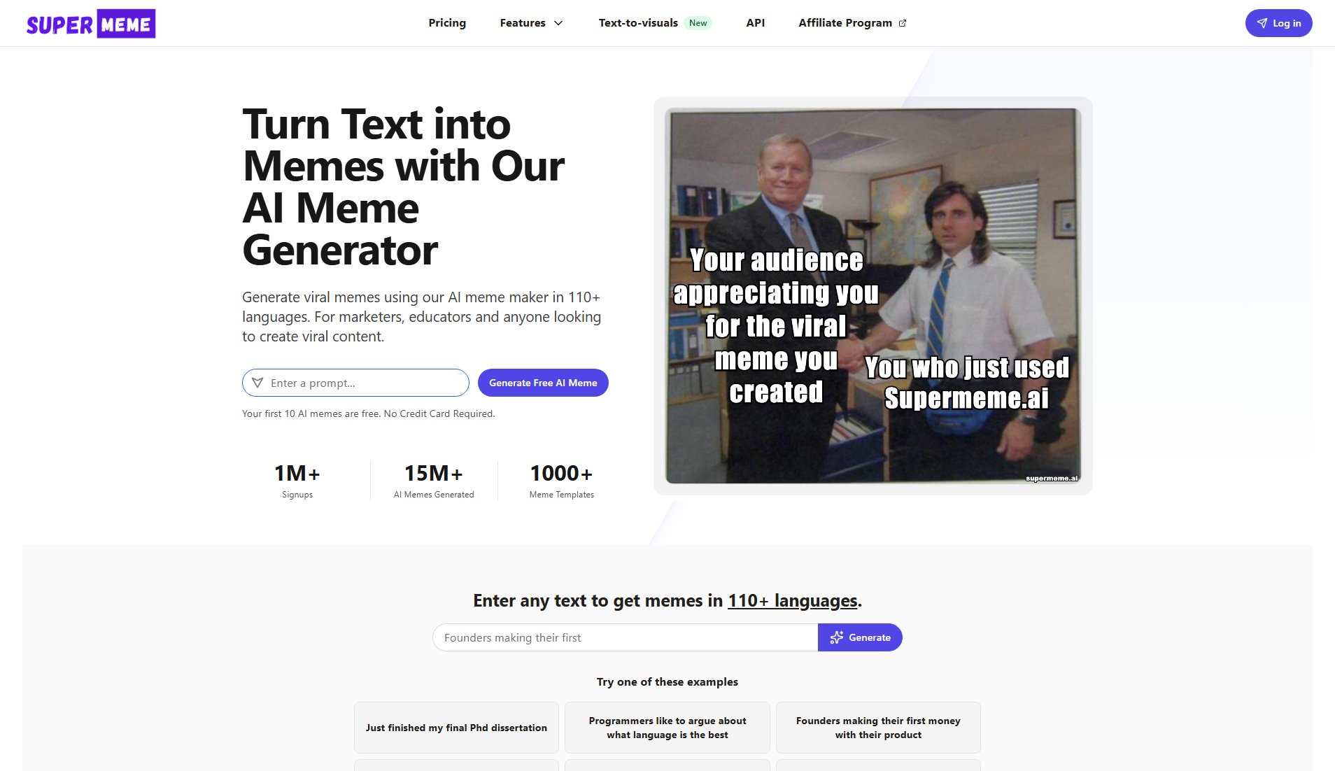 Supermeme.ai Screenshot