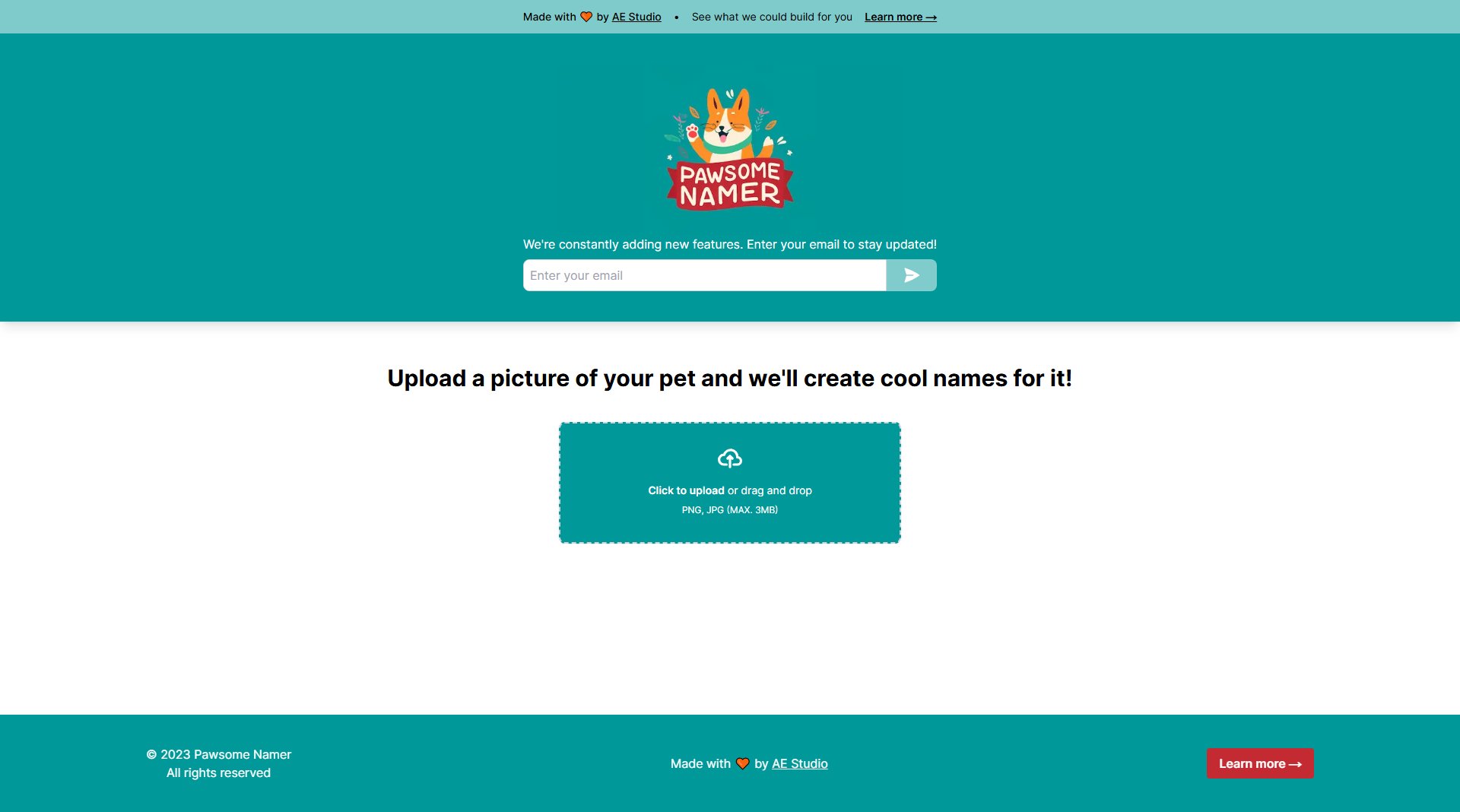 Pawsome Namer Pawsome Namer Interface & Screenshots Pawsome Namer Pawsome Namer Interface & Screenshots