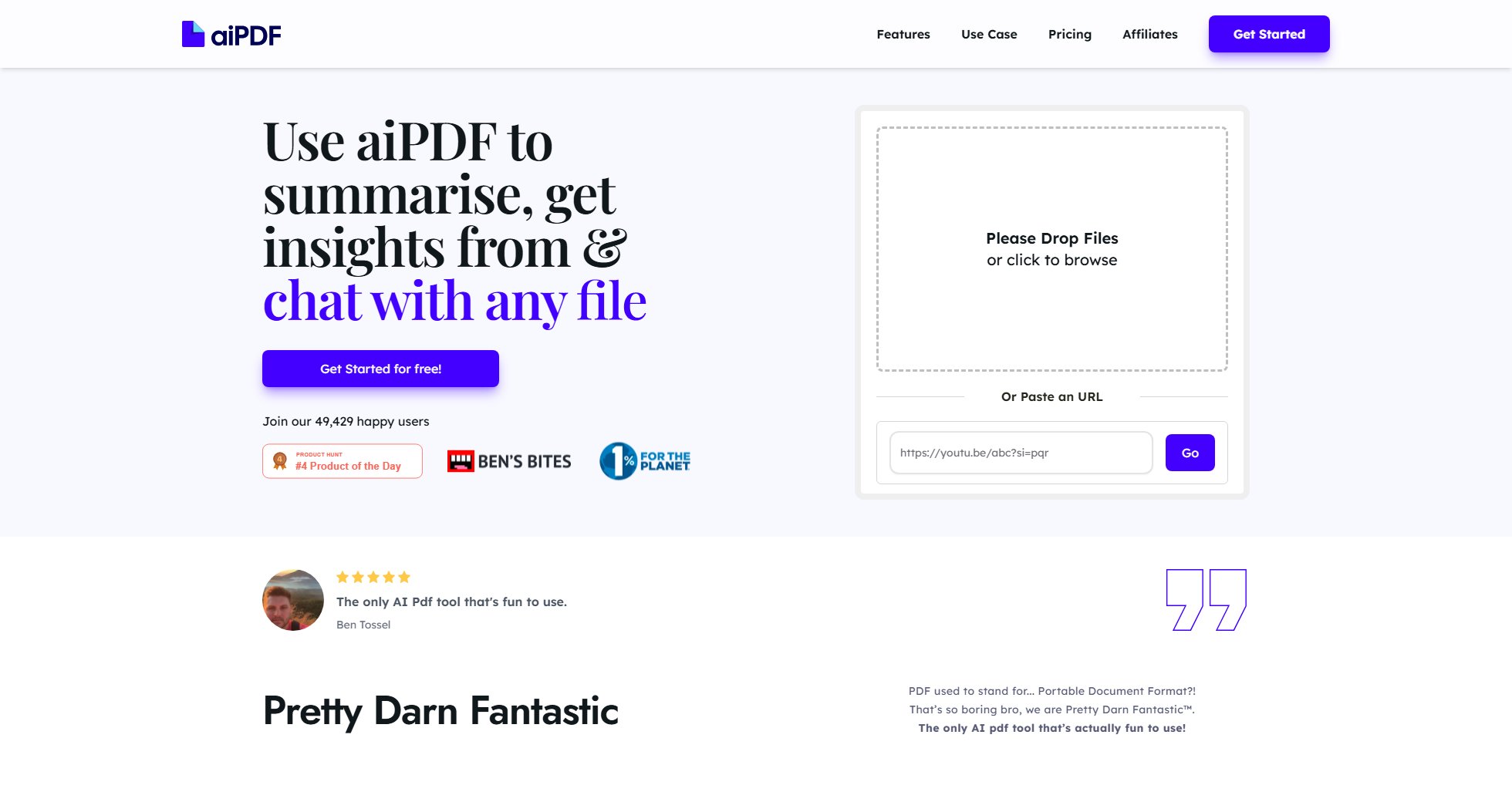 aiPDF aiPDF Interface & Screenshots