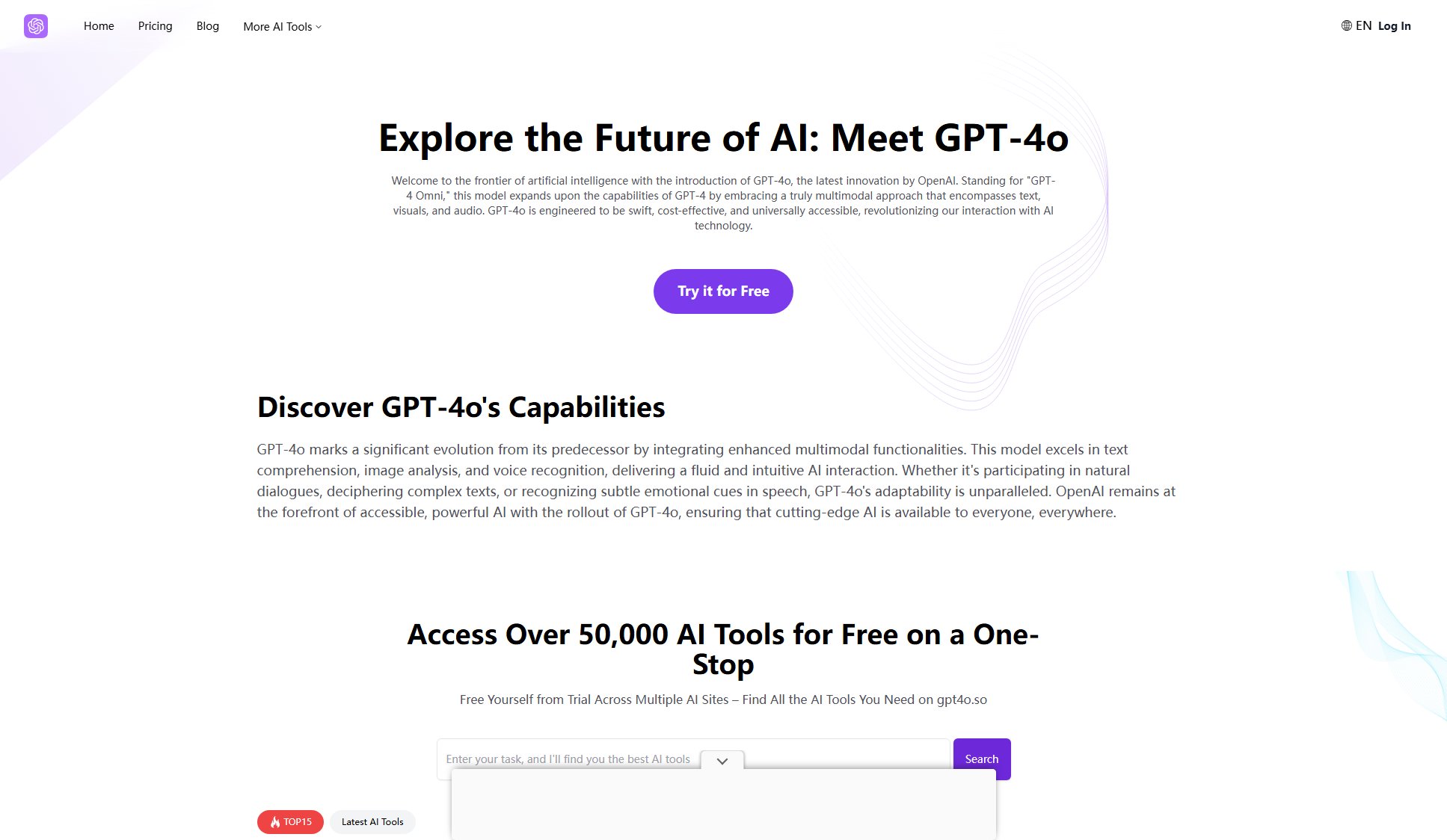 GPT-4o GPT-4o Interface & Screenshots
