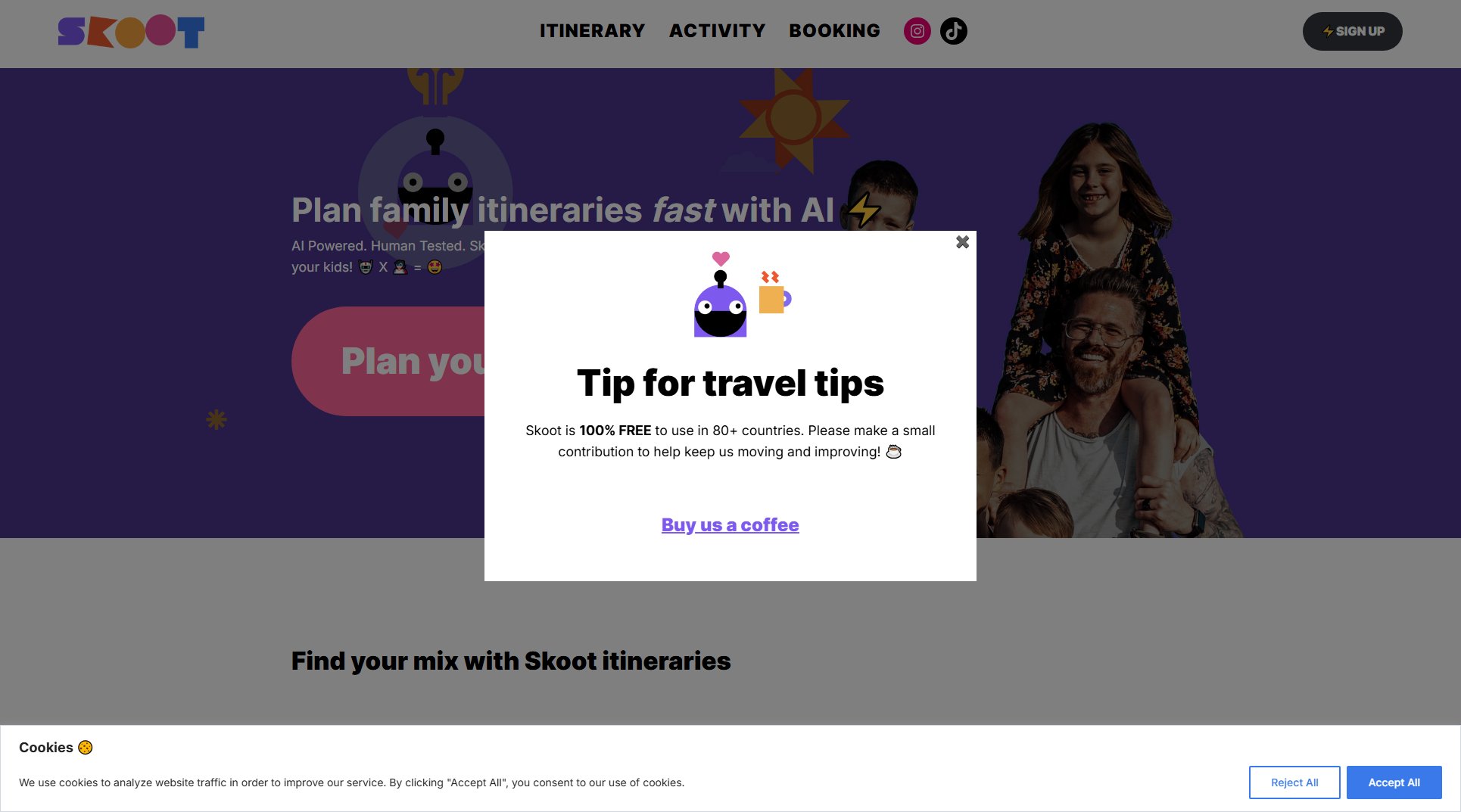 Skoot Skoot Interface & Screenshots