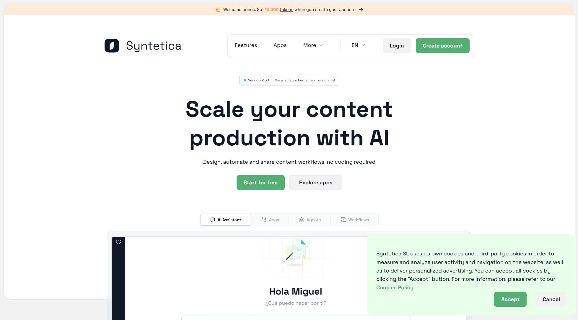 Syntetica Syntetica Interface & Screenshots Syntetica Syntetica Interface & Screenshots