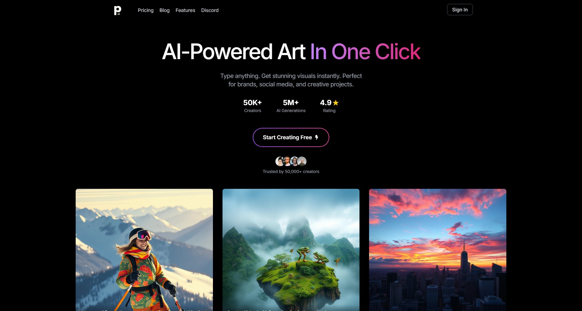 PhotoGenius.ai PhotoGenius.ai Interface & Screenshots
