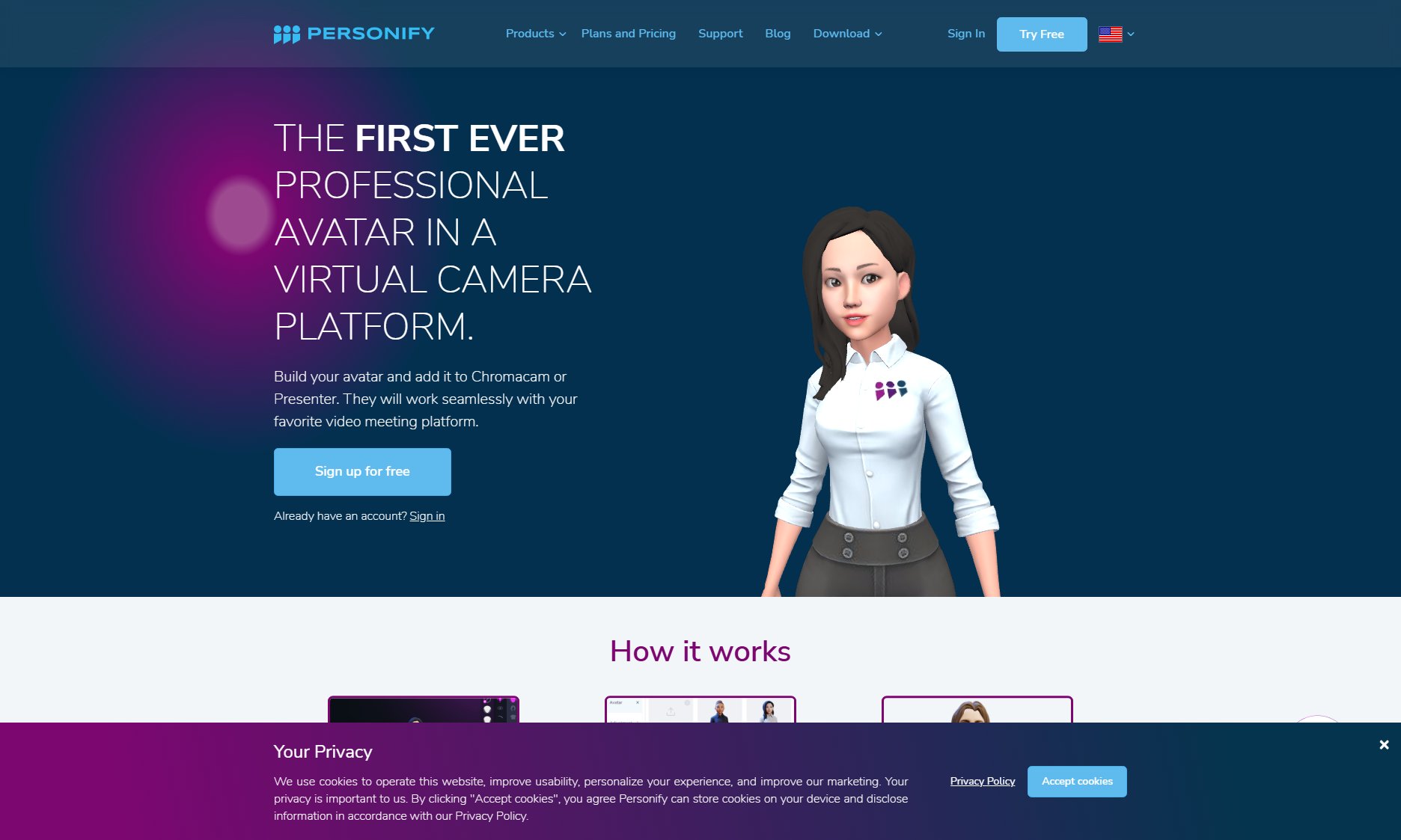 Personify Personify Interface & Screenshots Personify Personify Interface & Screenshots