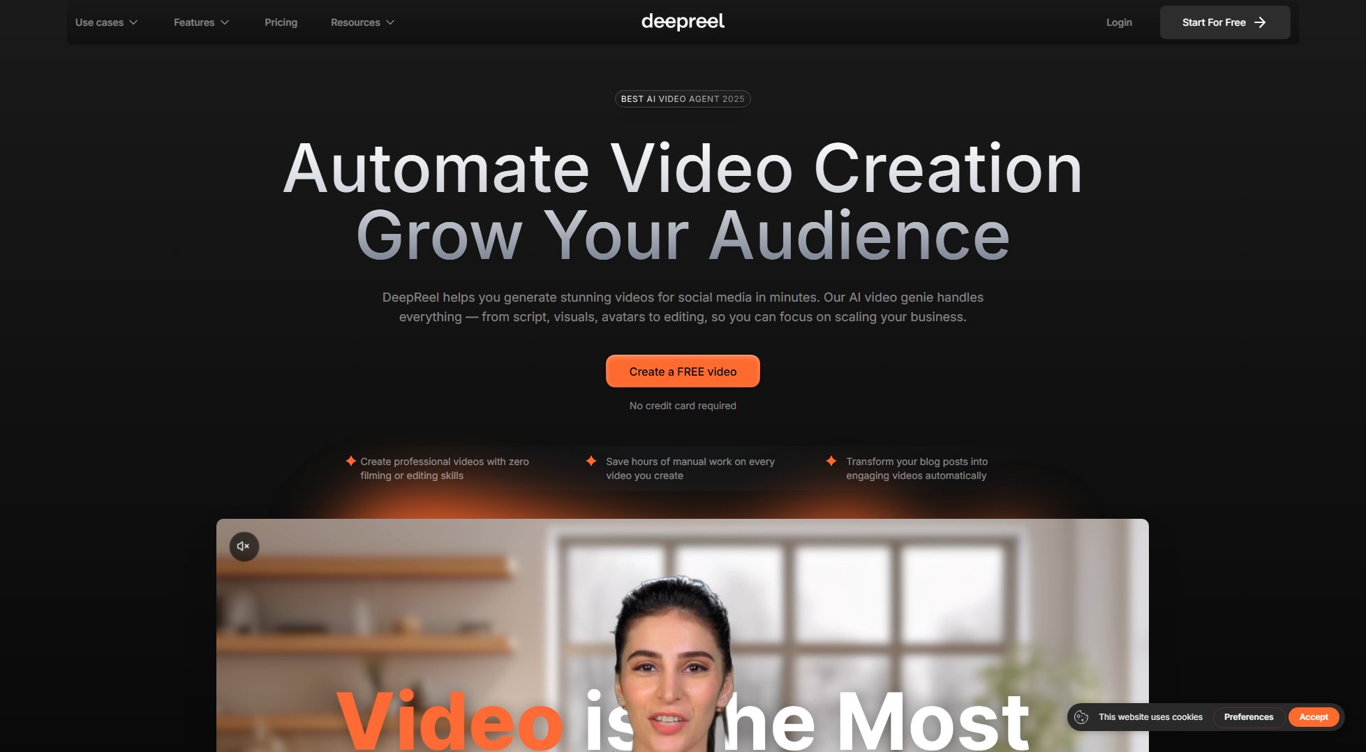 DeepReel DeepReel Interface & Screenshots DeepReel DeepReel Interface & Screenshots