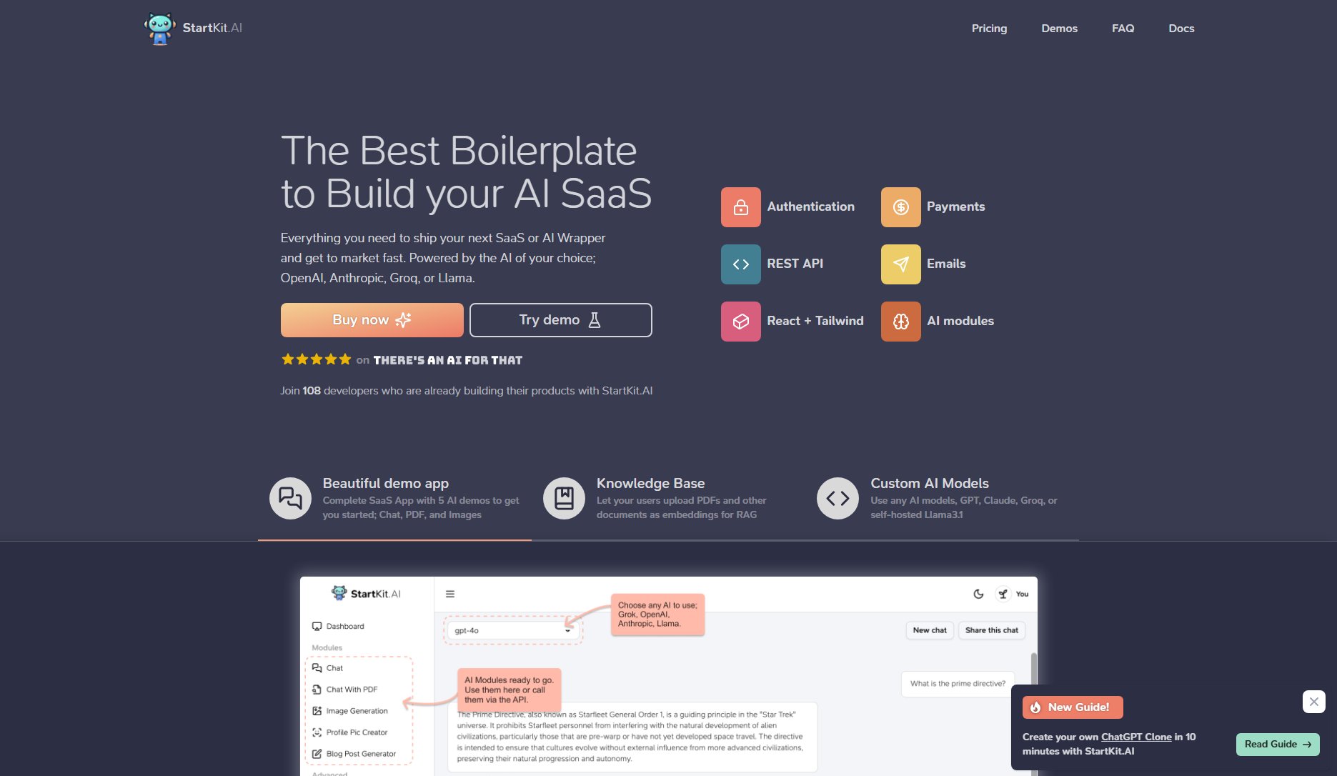 StartKit.AI StartKit.AI Interface & Screenshots