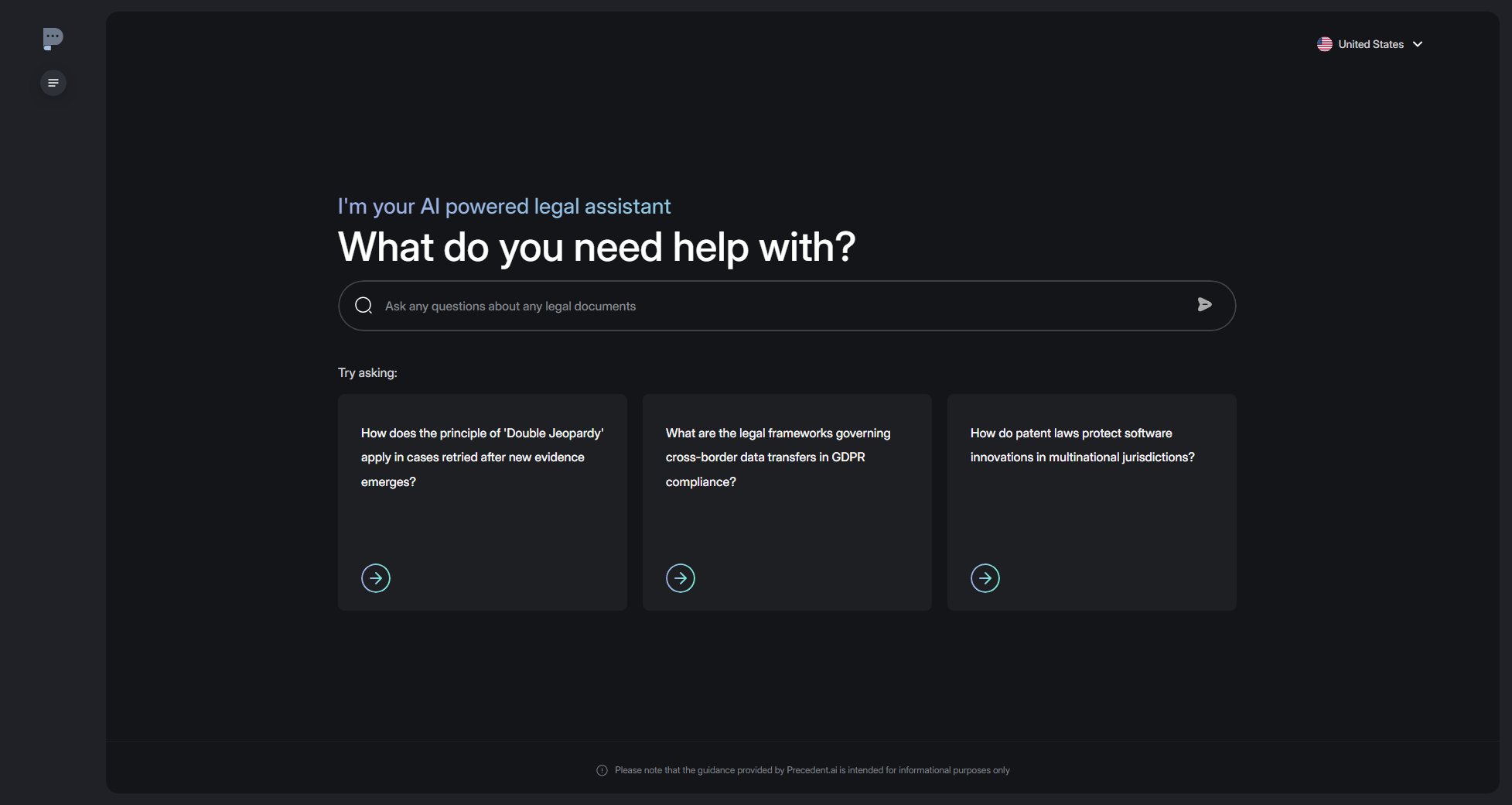 Precedent Precedent Interface & Screenshots