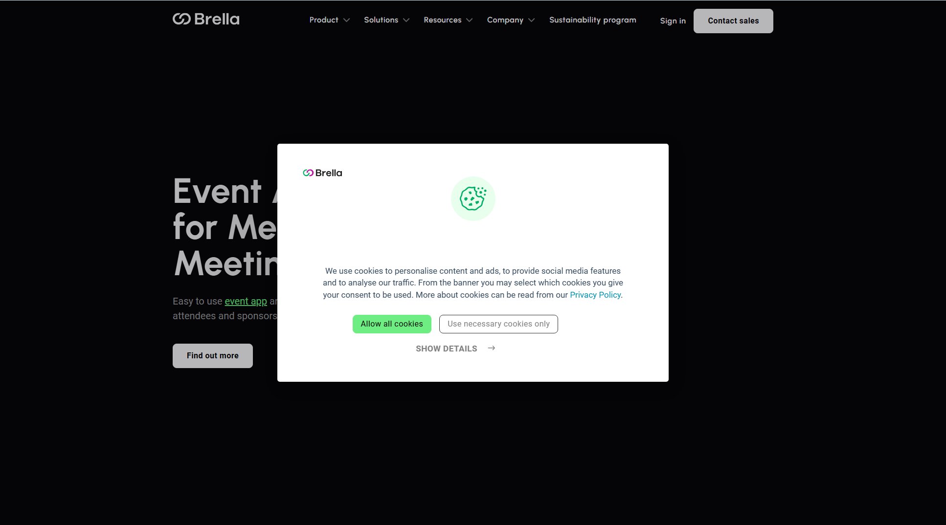 Brella Brella Interface & Screenshots