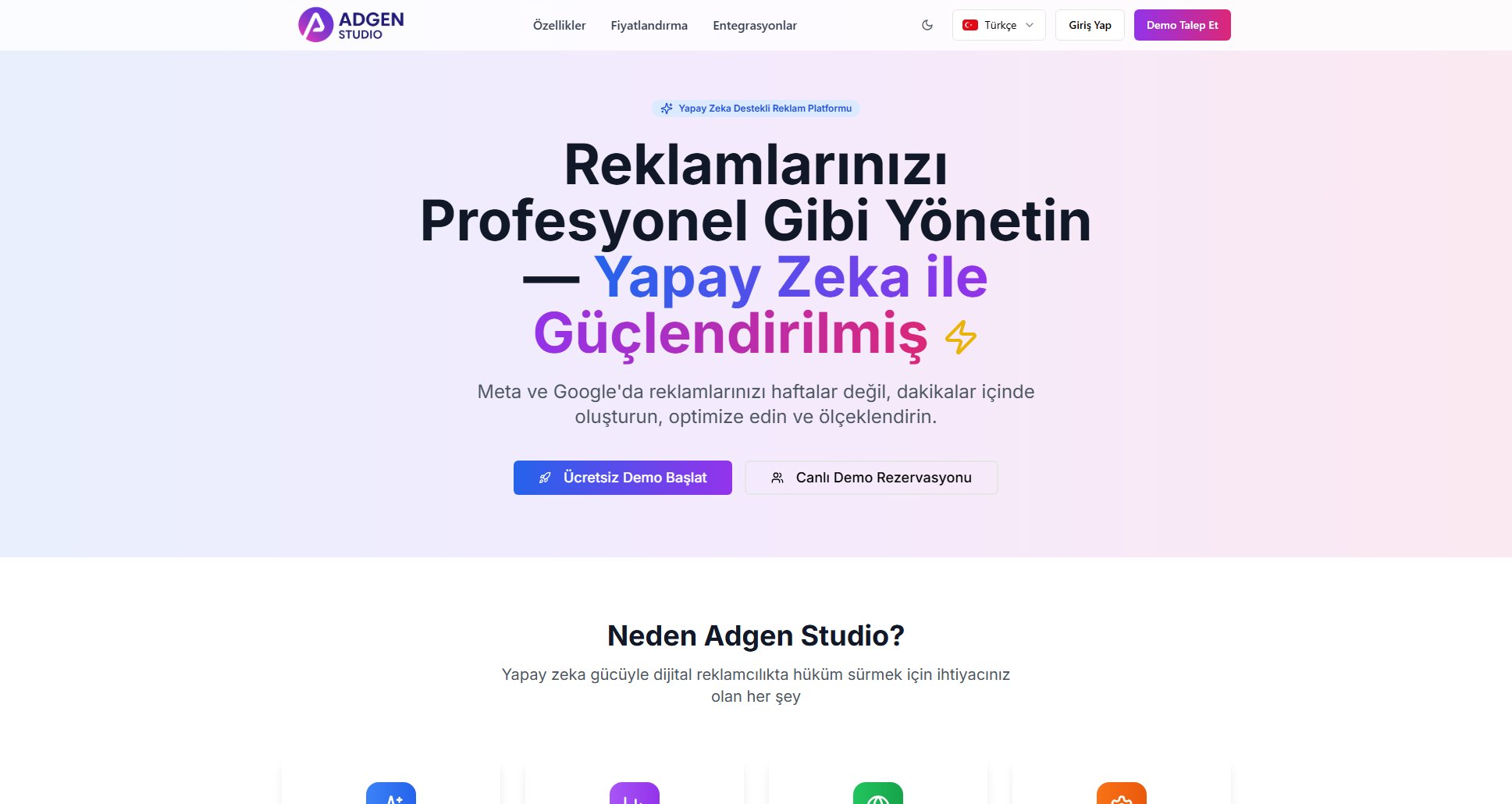 Adgen Studio Adgen Studio Interface & Screenshots Adgen Studio Adgen Studio Interface & Screenshots
