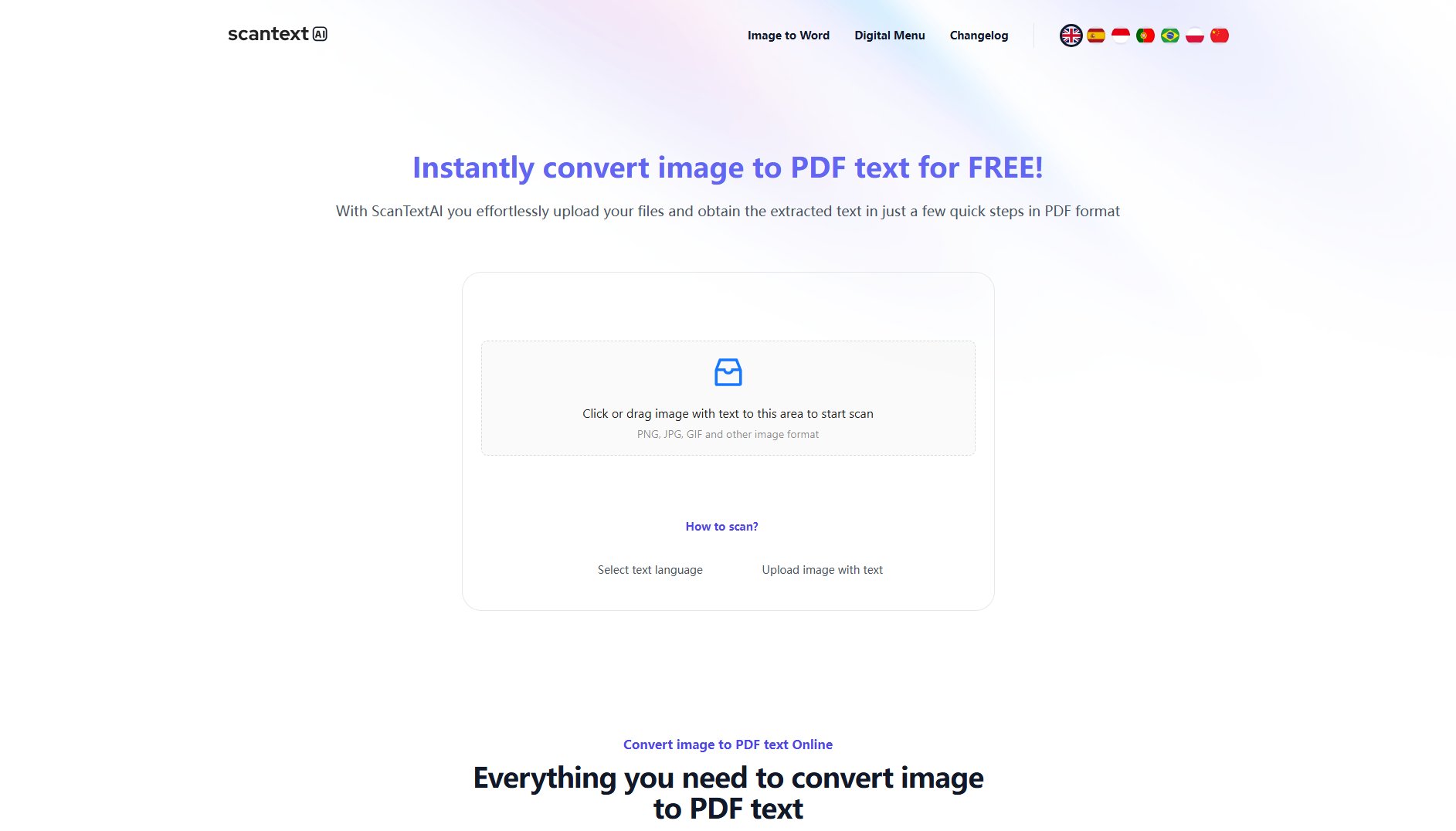 ScantextAI ScantextAI Interface & Screenshots ScantextAI ScantextAI Interface & Screenshots