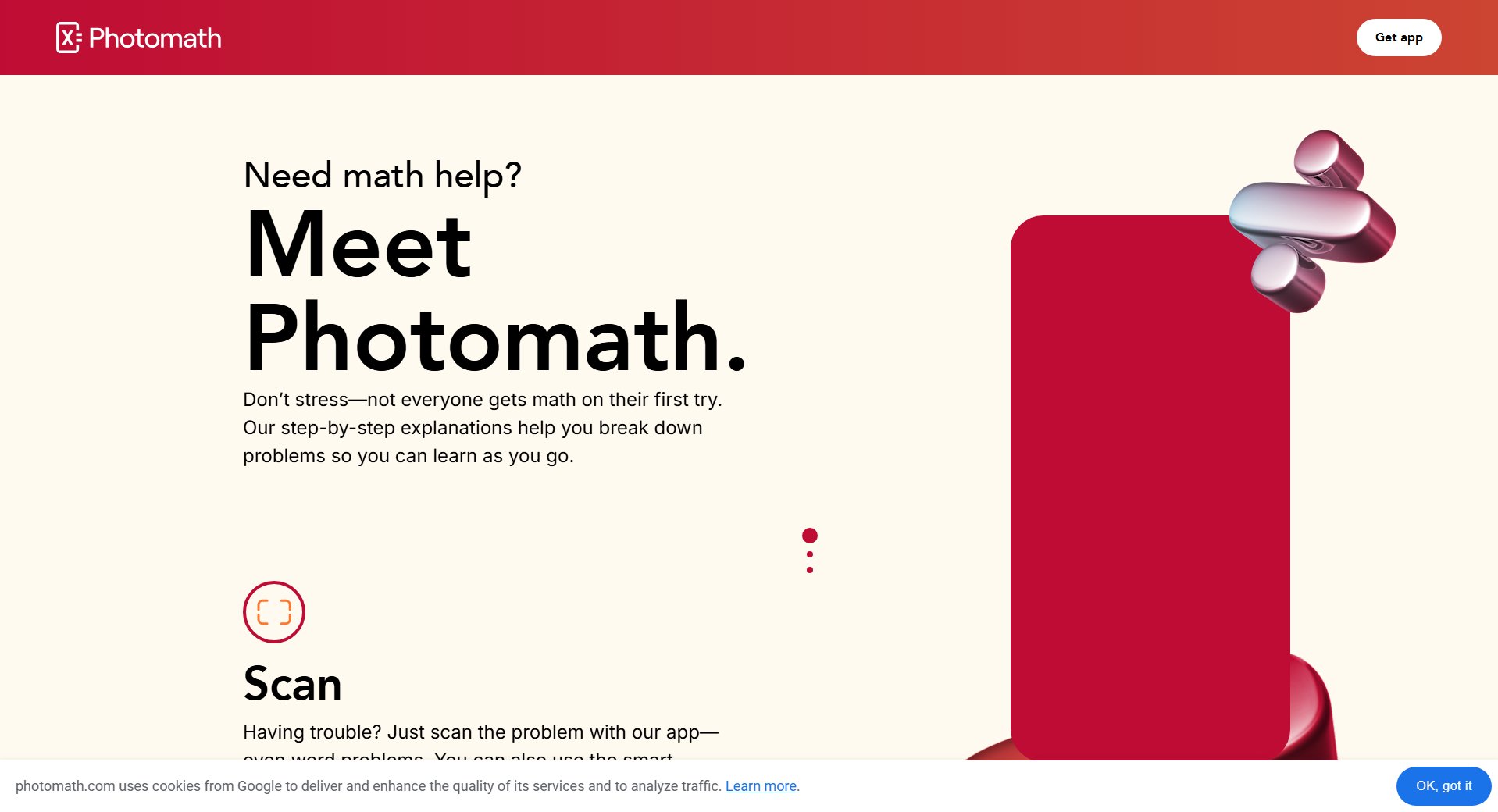 Photomath Photomath Interface & Screenshots Photomath Photomath Interface & Screenshots