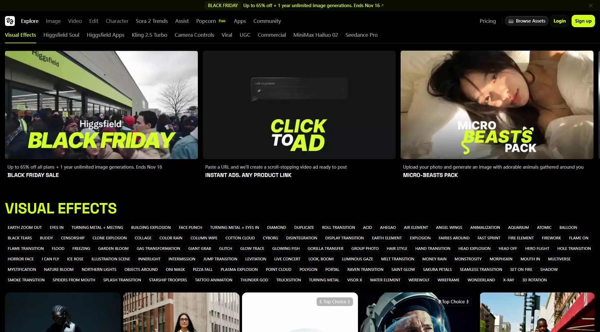 Higgsfield AI Higgsfield AI Interface & Screenshots Higgsfield AI Higgsfield AI Interface & Screenshots