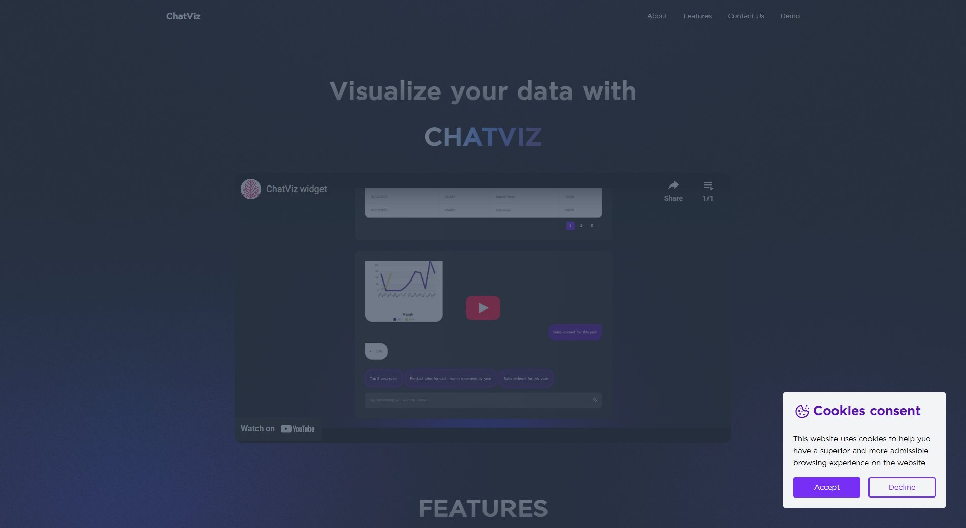 ChatViz ChatViz Interface & Screenshots